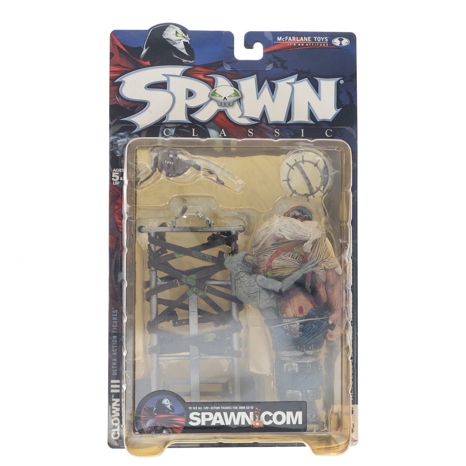 【中古即納】[FIG] スポーン・クラシック・ウルトラ・アクションフィギュア シリーズ17 クラウン3 SPAWN 完成品 可動フィギュア マクファーレン・トイズ(19991231)
