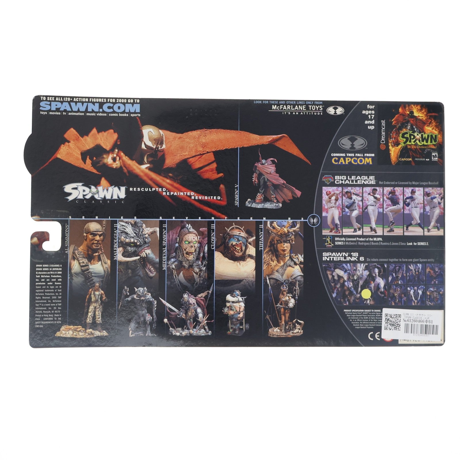 【中古即納】[FIG] スポーン・クラシック・ウルトラ・アクションフィギュア シリーズ17 クラウン3 SPAWN 完成品 可動フィギュア マクファーレン・トイズ(19991231)