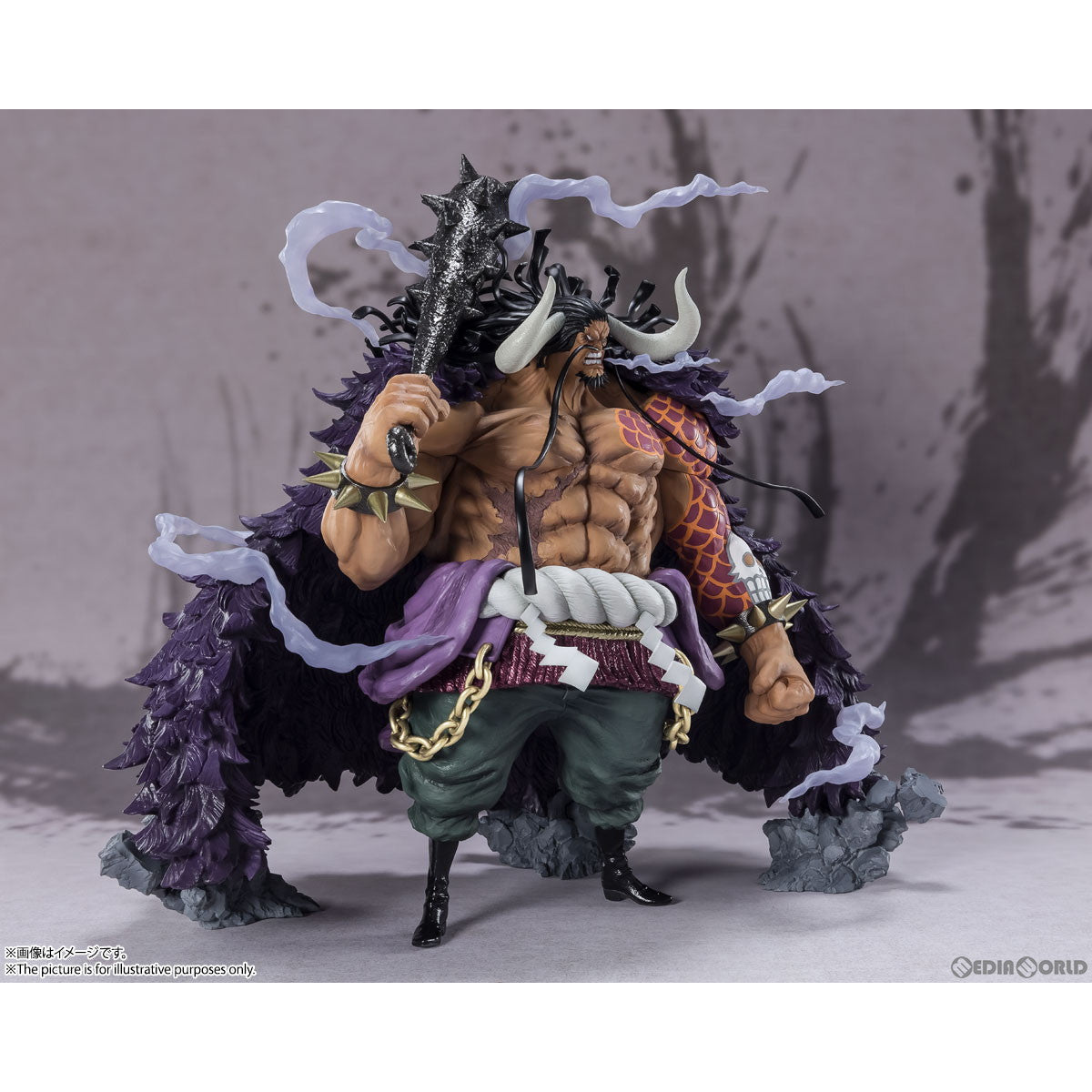 【中古即納】[FIG] (再販) フィギュアーツZERO [EXTRA BATTLE] 百獣のカイドウ ONE PIECE(ワンピース) ワノ国編 完成品 フィギュア バンダイスピリッツ(20231223)