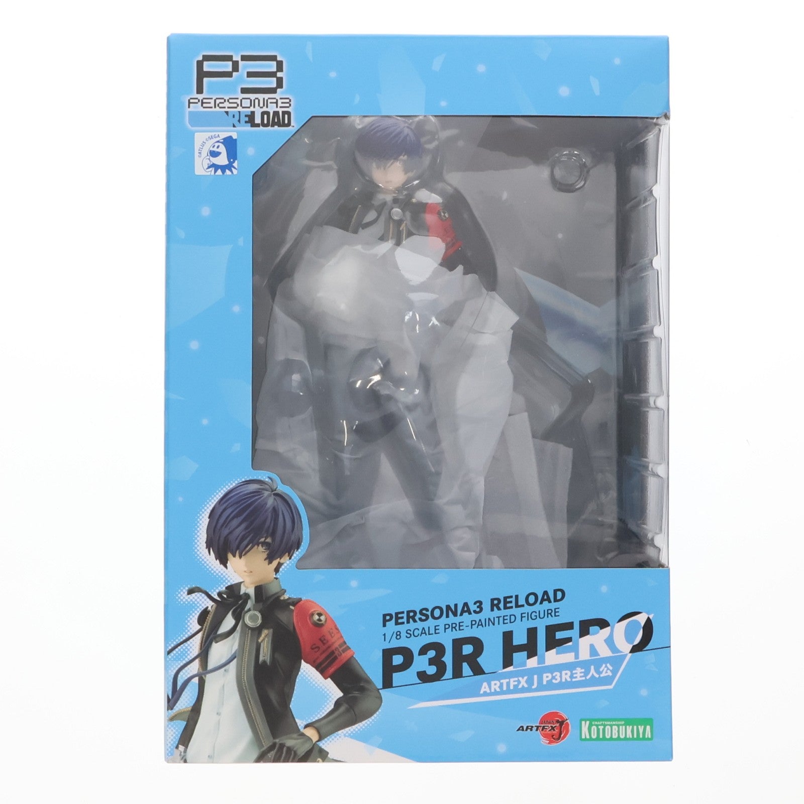 【中古即納】[FIG] ARTFX J P3R主人公 ペルソナ3 リロード 1/8 完成品 フィギュア(PV153) コトブキヤ(20240728)