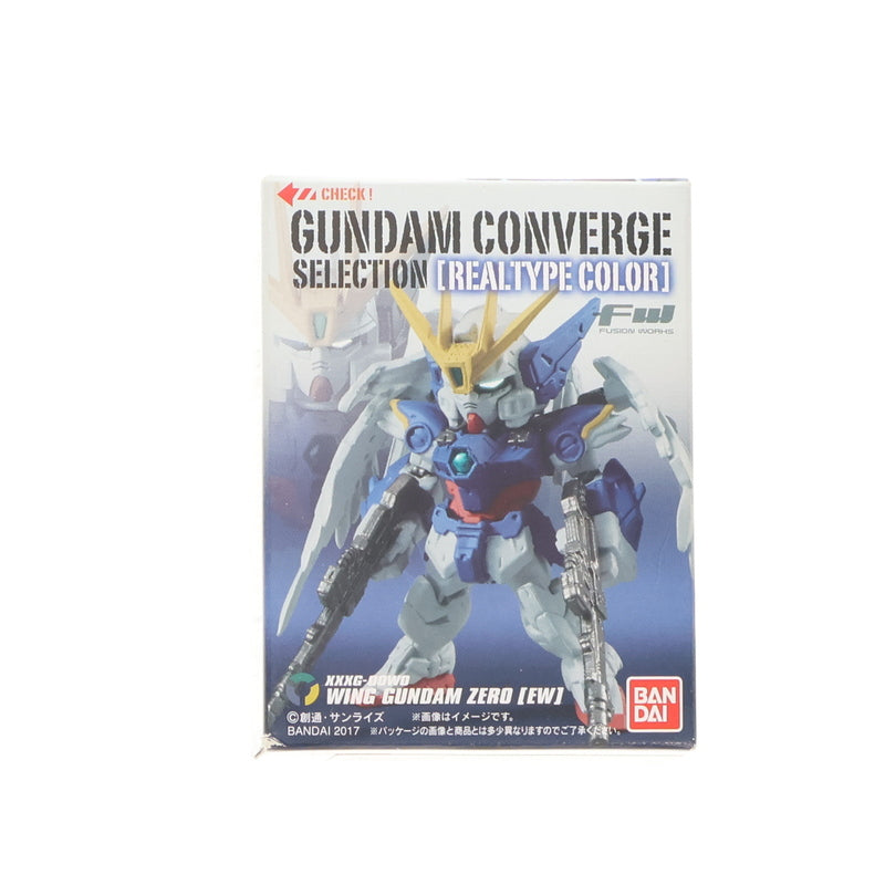 【中古即納】[FIG] (単品)(食玩) ウイングガンダムゼロ(EW版) FW GUNDAM CONVERGE(ガンダムコンバージ) SELECTION[REAL TYPE COLOR] 新機動戦記ガンダムW Endless Waltz(ウイング エンドレスワルツ) フィギュア バンダイ(20170530)