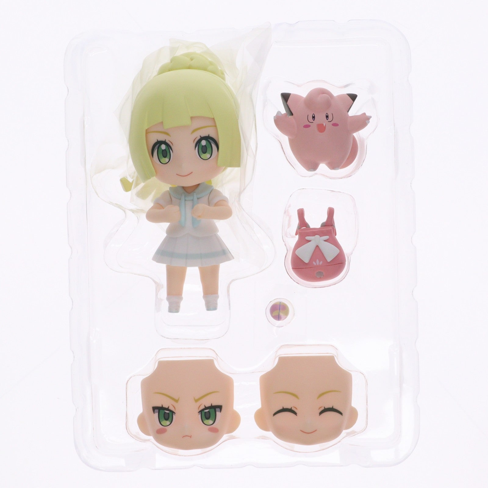 【中古即納】[FIG] GOODSMILE ONLINE SHOP購入特典付属 ねんどろいど 934 がんばリーリエ ポケットモンスター 完成品 可動フィギュア グッドスマイルカンパニー(20181117)