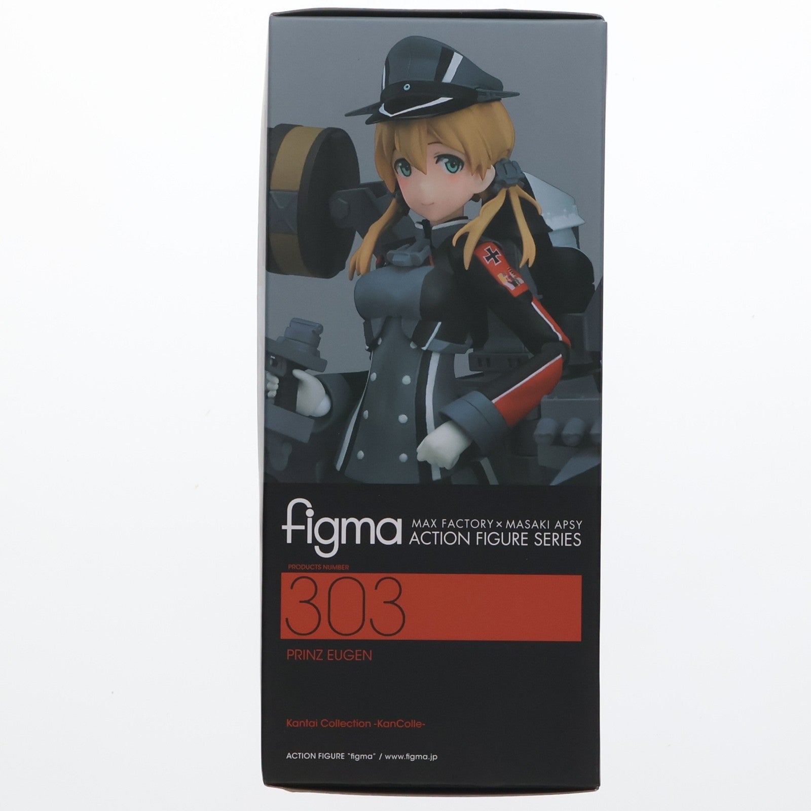 【中古即納】[FIG] GOODSMILE ONLINE SHOP限定特典付属 figma(フィグマ) 303 プリンツ・オイゲン 艦隊これくしょん -艦これ- 完成品 可動フィギュア マックスファクトリー(20161126)