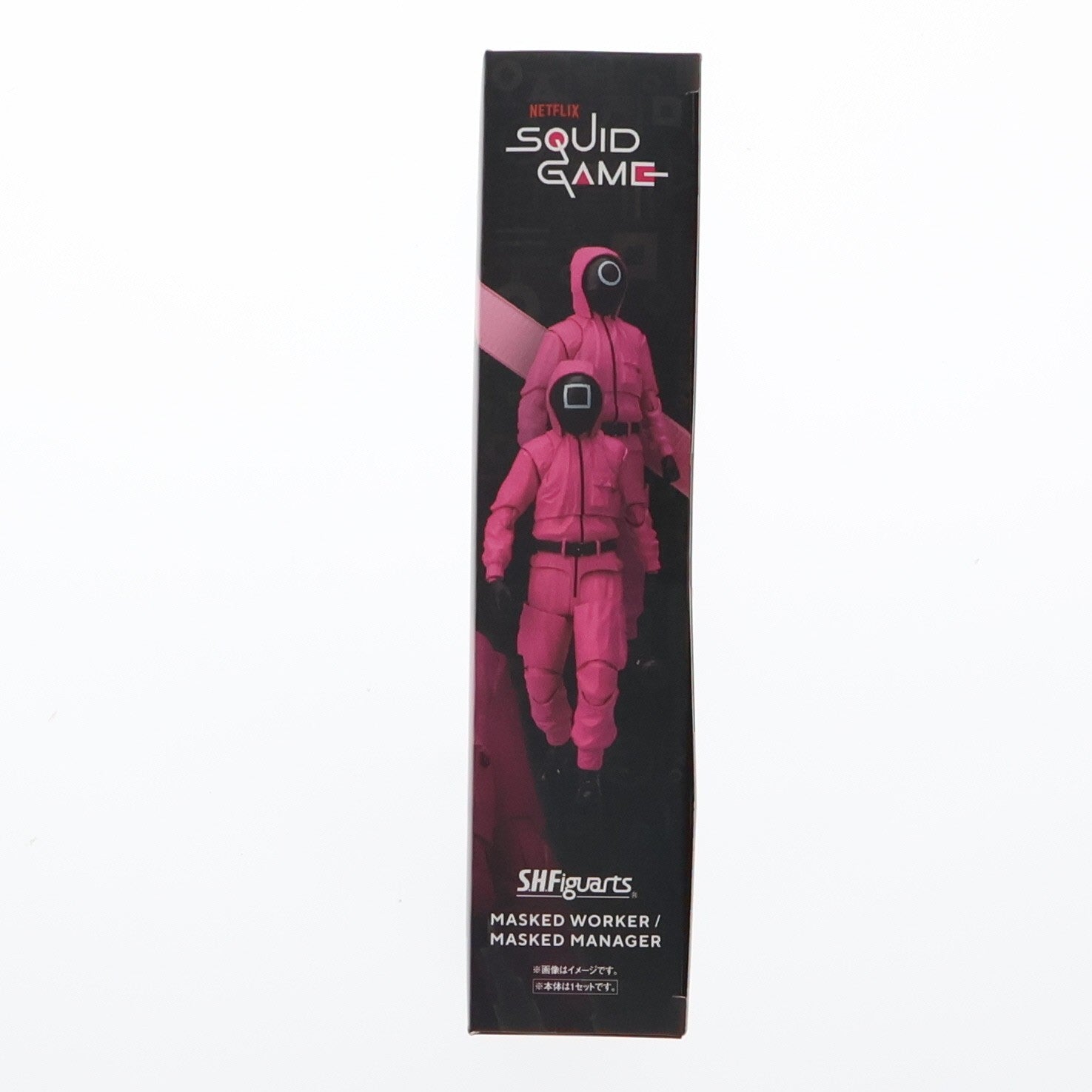 【中古即納】[FIG] S.H.Figuarts(フィギュアーツ) マスクド ワーカー/マスクド マネージャー NETFLIX SQUID GAME(ネットフリックス スクイードゲーム/イカゲーム) 完成品 可動フィギュア バンダイスピリッツ(20221126)