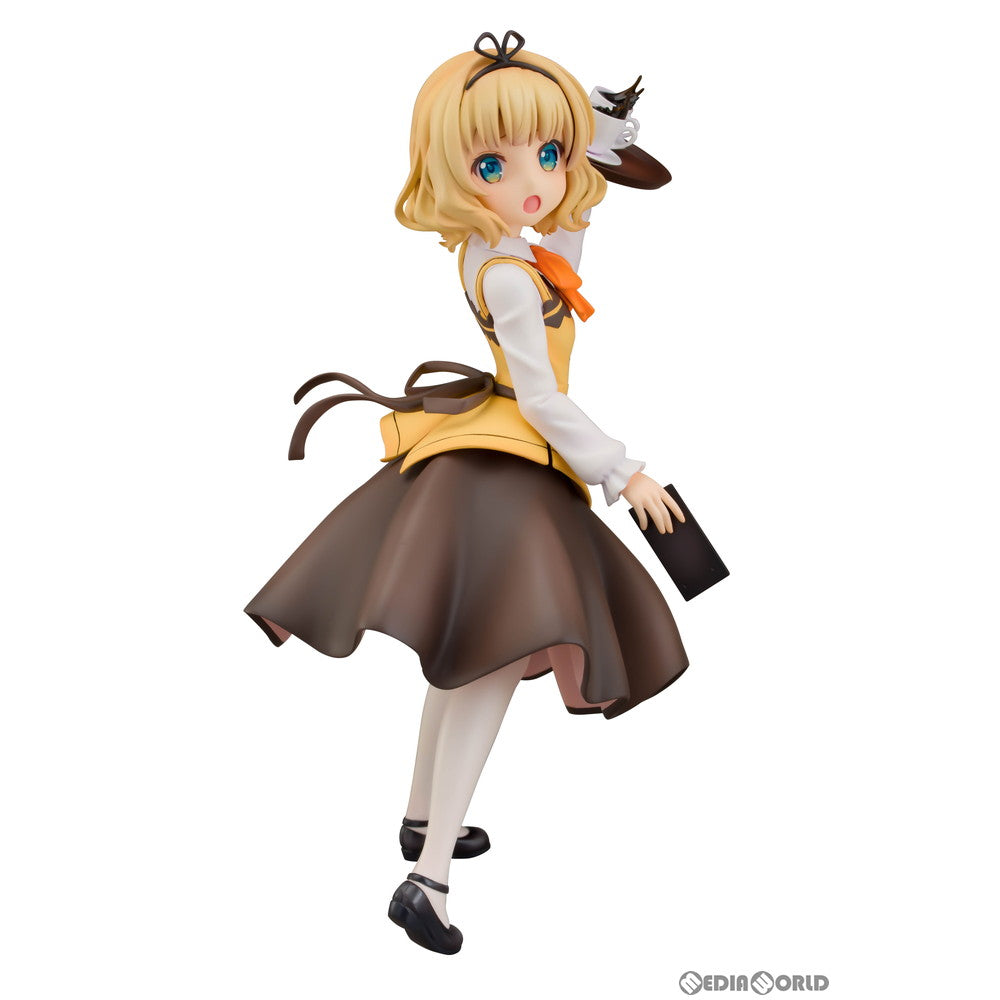 【中古即納】[FIG] シャロ(Cafe Style) ご注文はうさぎですか～～ 1/7 完成品 フィギュア(PF111) PLUM(プラム)(20190728)