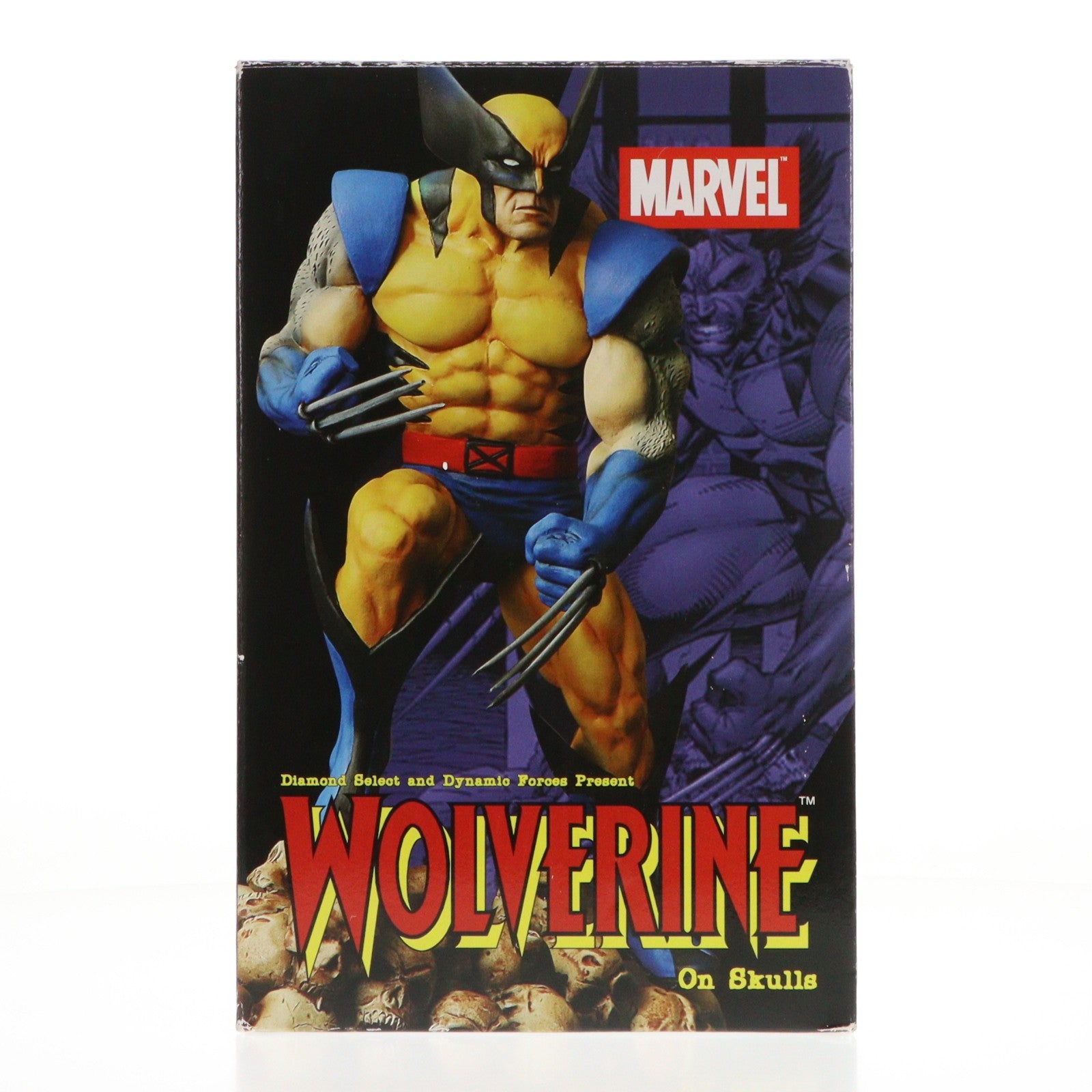 【中古即納】[FIG] Wolverine(ウルヴァリン) on Skulls X-MEN(エックスメン) 完成品 フィギュア ダイアモンドセレクト(20051231)