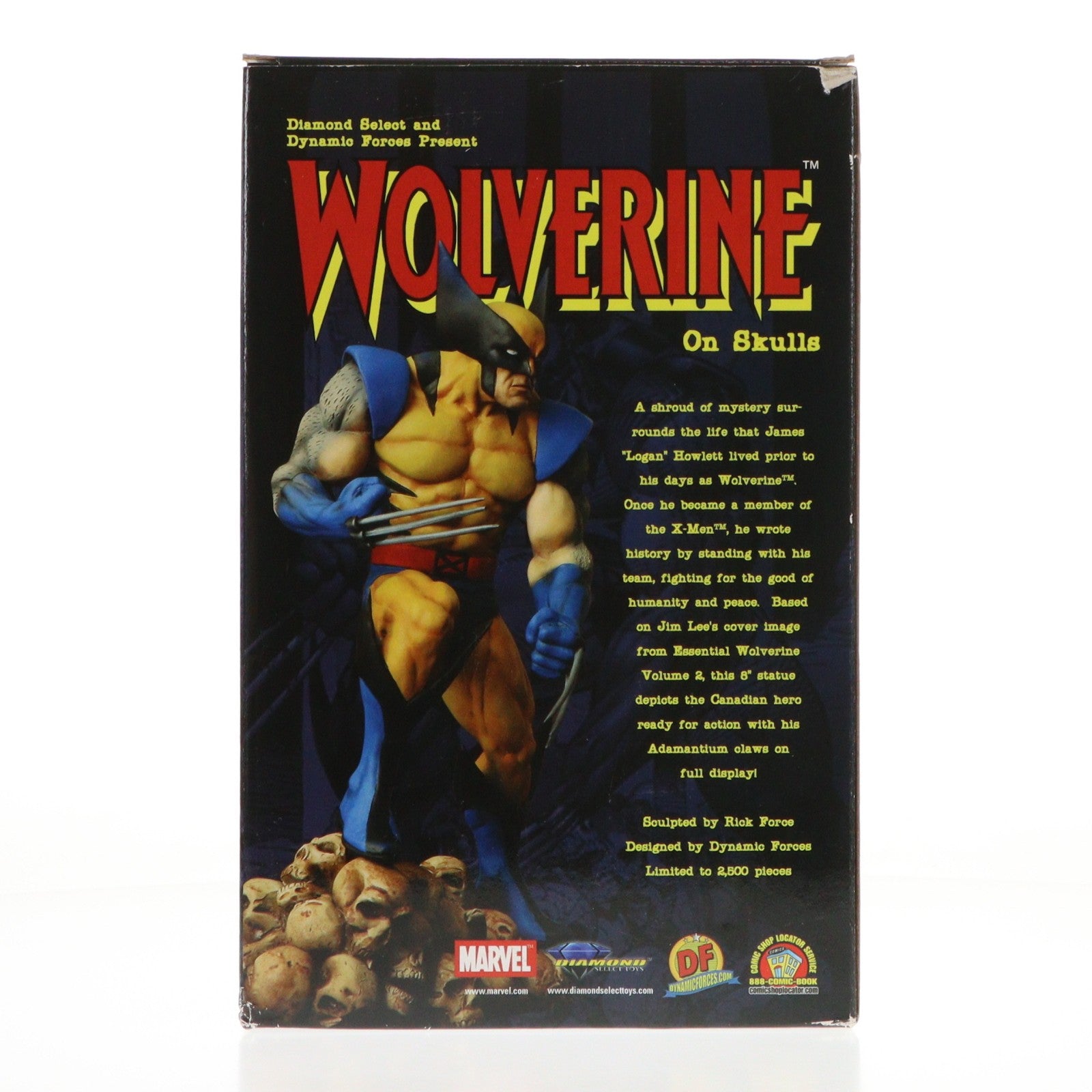 【中古即納】[FIG] Wolverine(ウルヴァリン) on Skulls X-MEN(エックスメン) 完成品 フィギュア ダイアモンドセレクト(20051231)