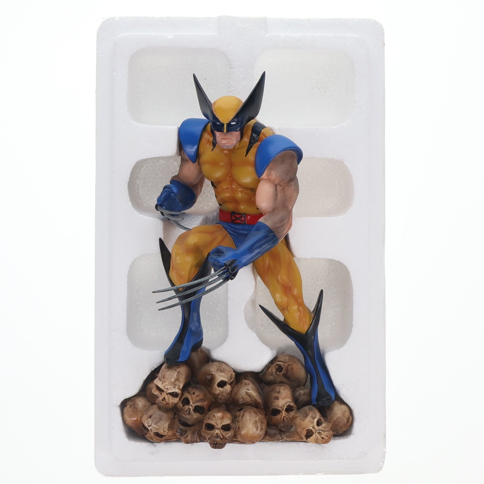 【中古即納】[FIG] Wolverine(ウルヴァリン) on Skulls X-MEN(エックスメン) 完成品 フィギュア ダイアモンドセレクト(20051231)
