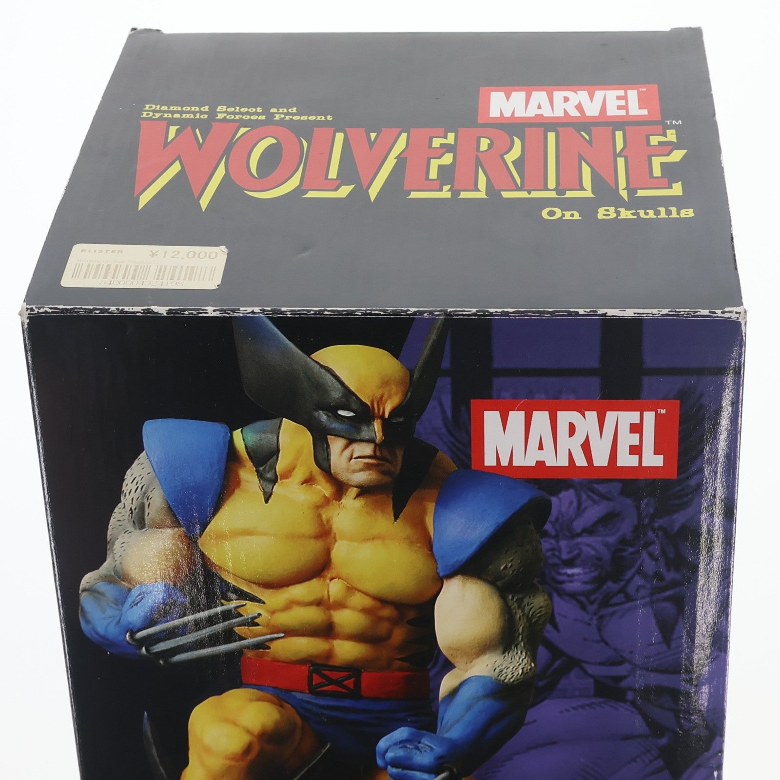 【中古即納】[FIG] Wolverine(ウルヴァリン) on Skulls X-MEN(エックスメン) 完成品 フィギュア ダイアモンドセレクト(20051231)