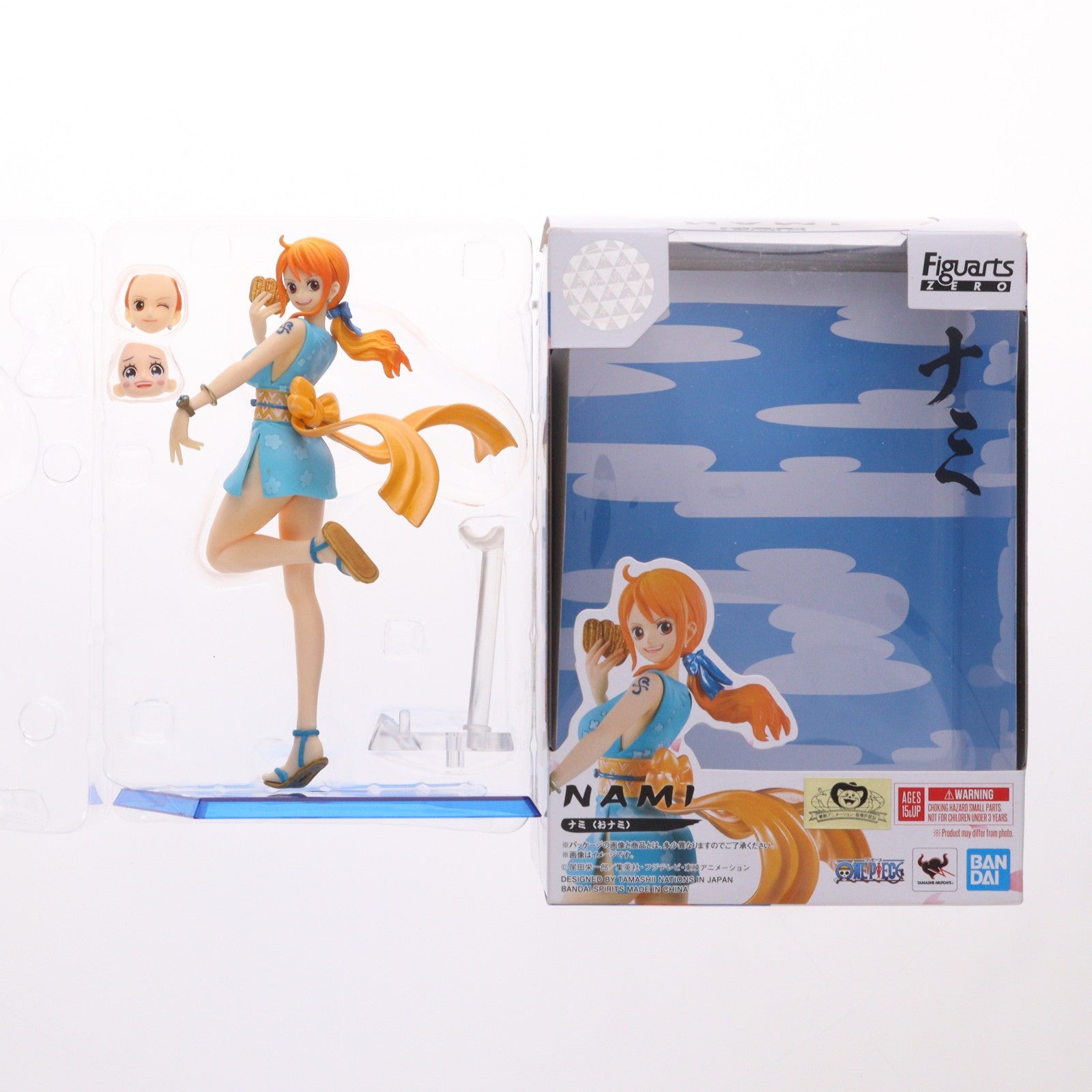 【中古即納】[FIG] フィギュアーツZERO ナミ(おナミ) ONE PIECE(ワンピース) 完成品 フィギュア バンダイスピリッツ(20210227)