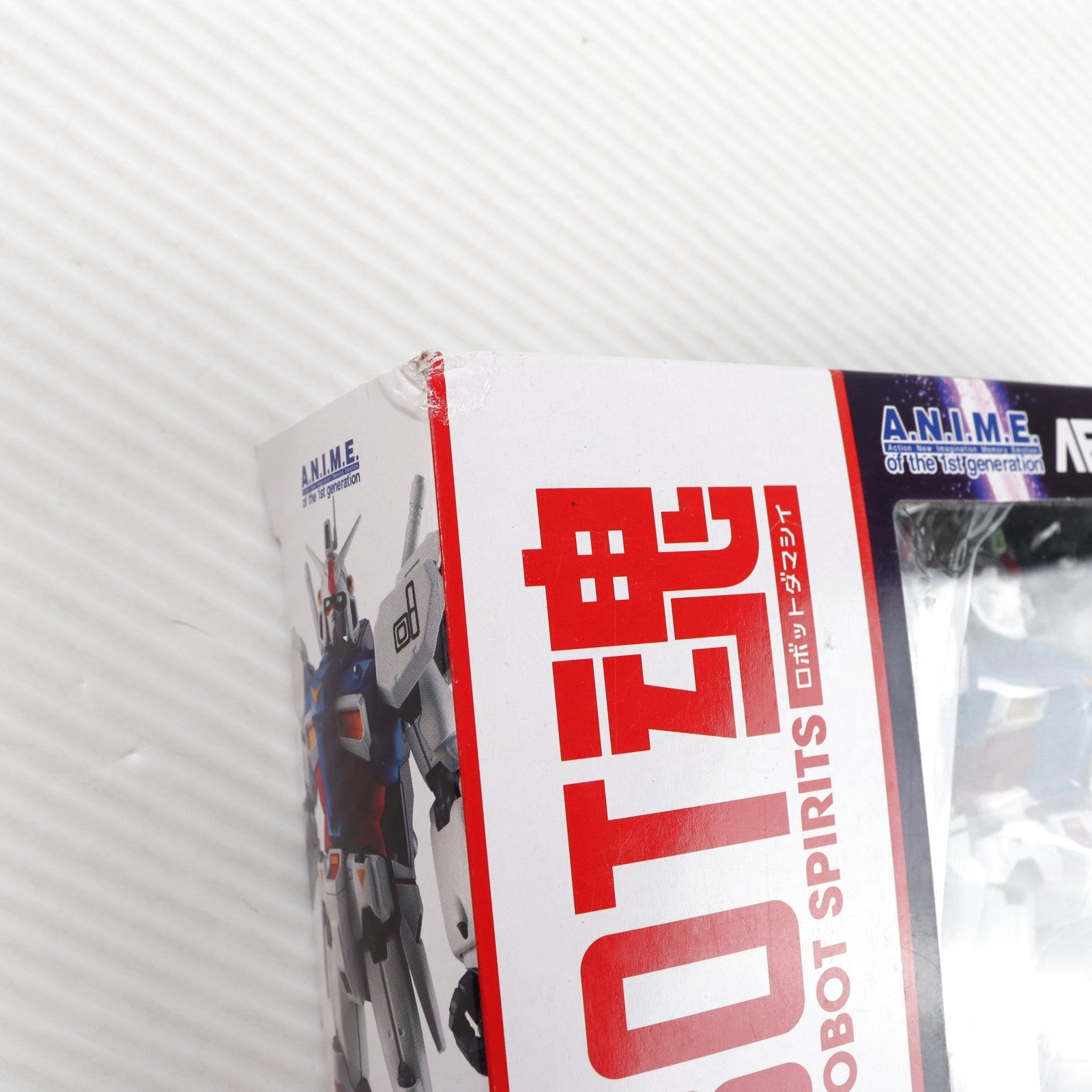 【中古即納】[FIG] ROBOT魂(SIDE MS) RX-78GP01 ガンダム試作1号機 ver. A.N.I.M.E. 機動戦士ガンダム0083 STARDUST MEMORY 完成品 可動フィギュア バンダイスピリッツ(20190720)