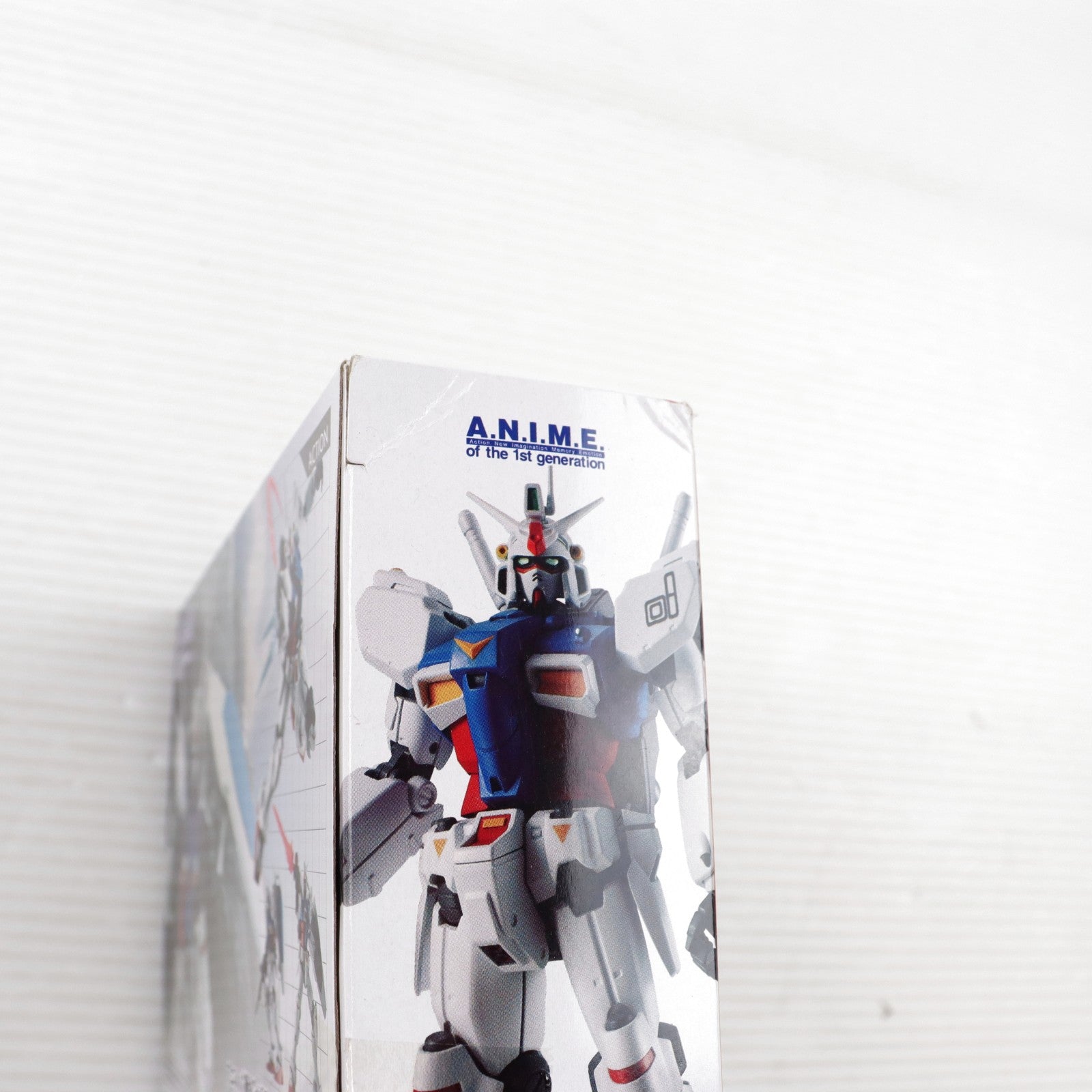 【中古即納】[FIG] ROBOT魂(SIDE MS) RX-78GP01 ガンダム試作1号機 ver. A.N.I.M.E. 機動戦士ガンダム0083 STARDUST MEMORY 完成品 可動フィギュア バンダイスピリッツ(20190720)