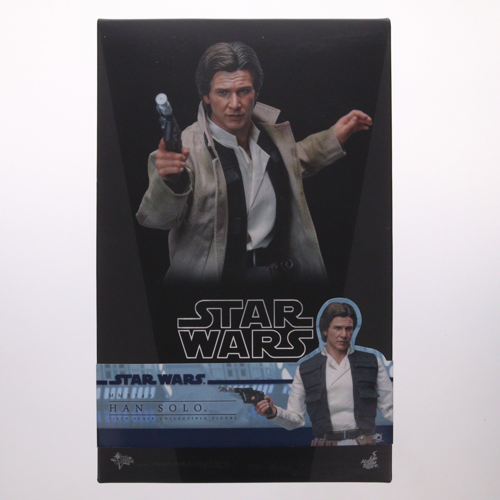 【中古即納】[FIG] ムービー・マスターピース ハン・ソロ STAR WARS(スター・ウォーズ) エピソード6/ジェダイの帰還 1/6 完成品 可動フィギュア(MMS740)(海外流通版) ホットトイズ(20250731)