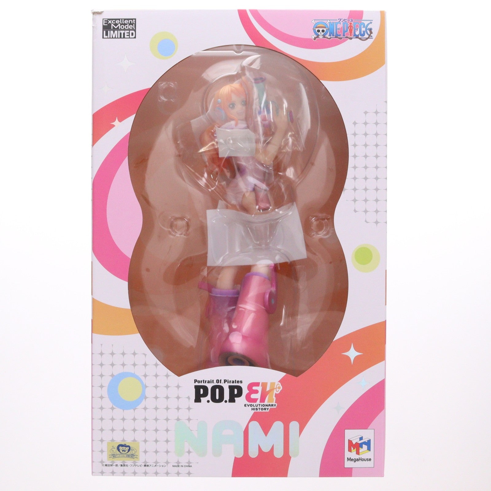 【中古即納】[FIG] ナミ Portrait.Of.Pirates P.O.P Evolutionary History ONE PIECE(ワンピース) 完成品 フィギュア 一部オンラインショップ&麦わらストア限定 メガハウス(20250729)