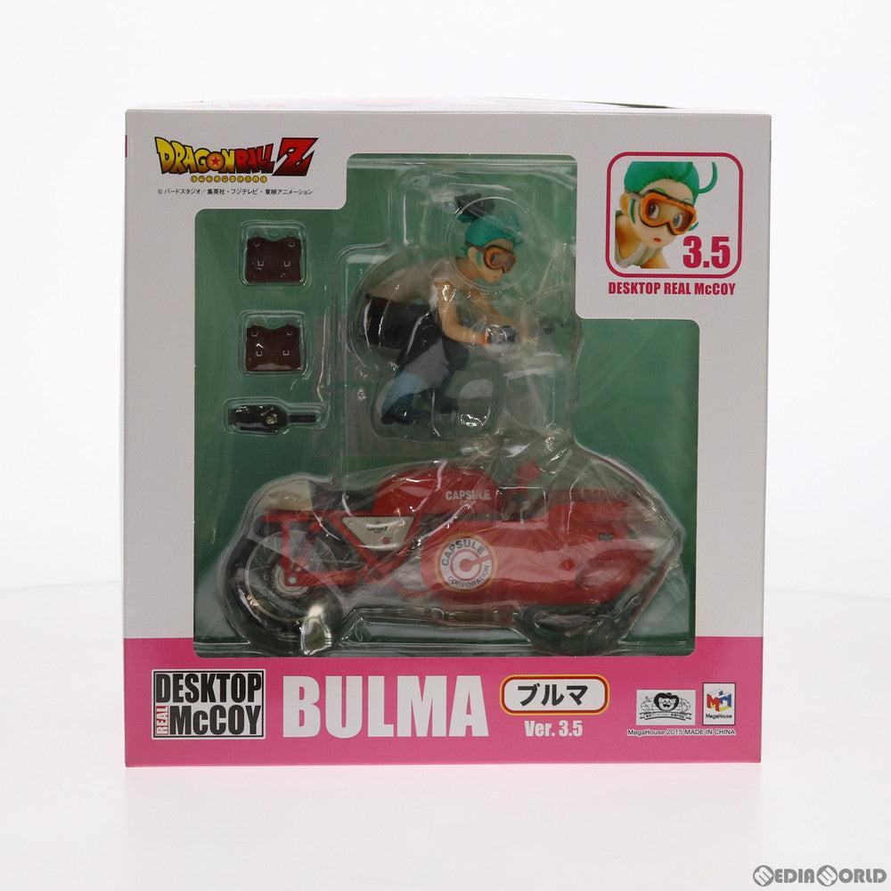 【中古即納】[FIG] DESKTOP REAL McCOY ブルマ Repaint ver.3.5 ドラゴンボールZ 完成品 フィギュア メガホビEXPO2015 Autumn&プレミアムバンダイ限定 メガハウス(20151128)