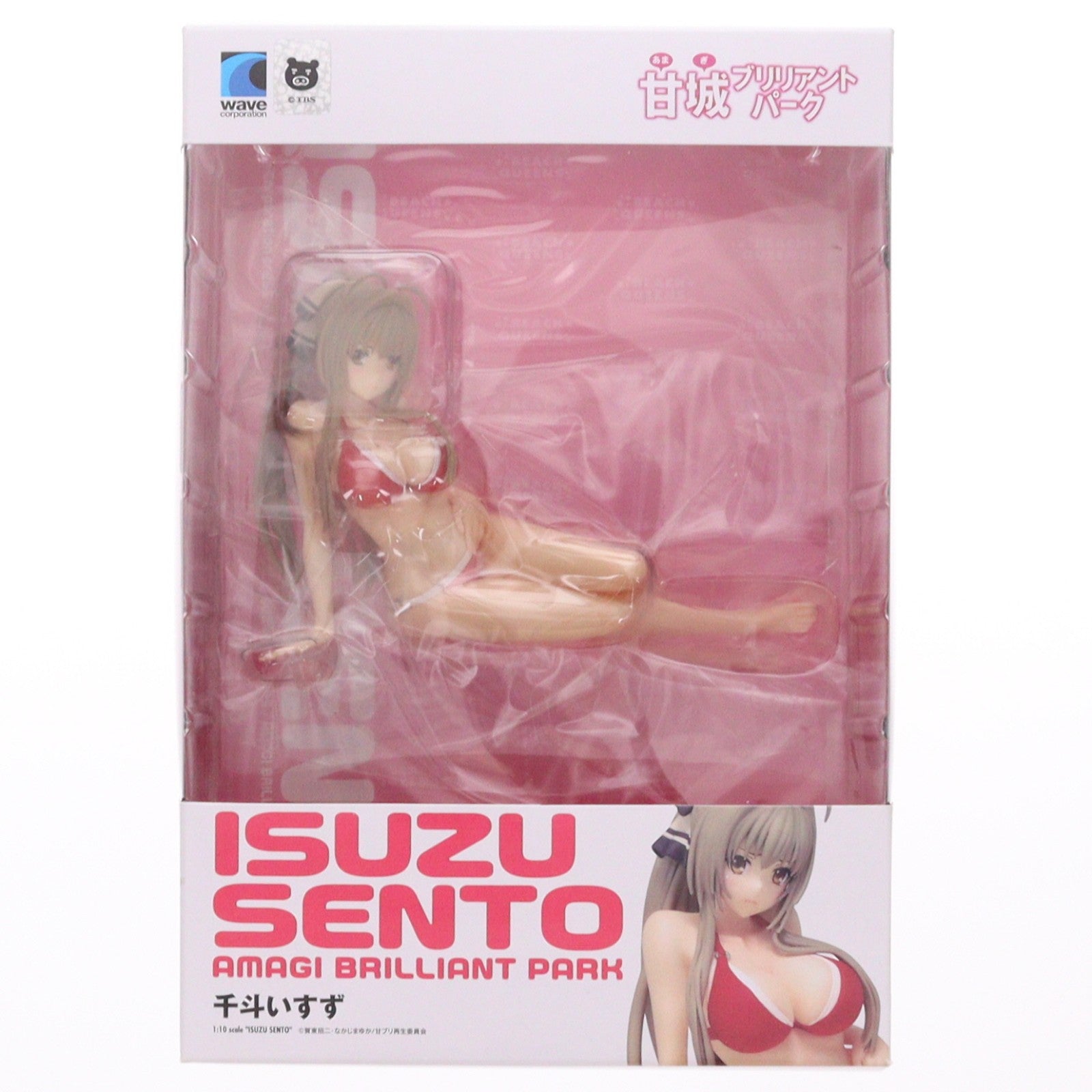 【中古即納】[FIG] BEACH QUEENS(ビーチクイーンズ) 千斗いすず(せんといすず) 甘城ブリリアントパーク 1/10 完成品 フィギュア(NF-390) ウェーブ(WAVE)(20151023)