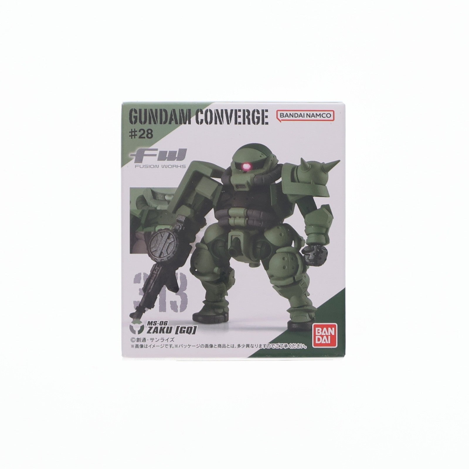 【中古即納】[FIG] (単品)(食玩) ザク(GQ) FW GUNDAM CONVERGE(ガンダムコンバージ) ♯28 機動戦士Gundam GQuuuuuuX(ガンダム ジークアクス) フィギュア バンダイ(20251103)