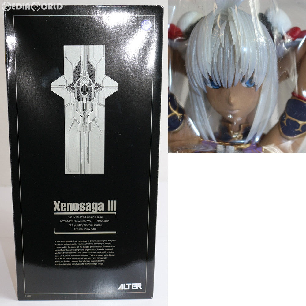 【中古即納】[FIG] メガホビ限定 KOS-MOS(コスモス) 水着Ver. [T-elos Color] ゼノサーガ エピソードIII [ツァラトゥストラはかく語りき] 1/6 完成品 フィギュア アルター(20090211)