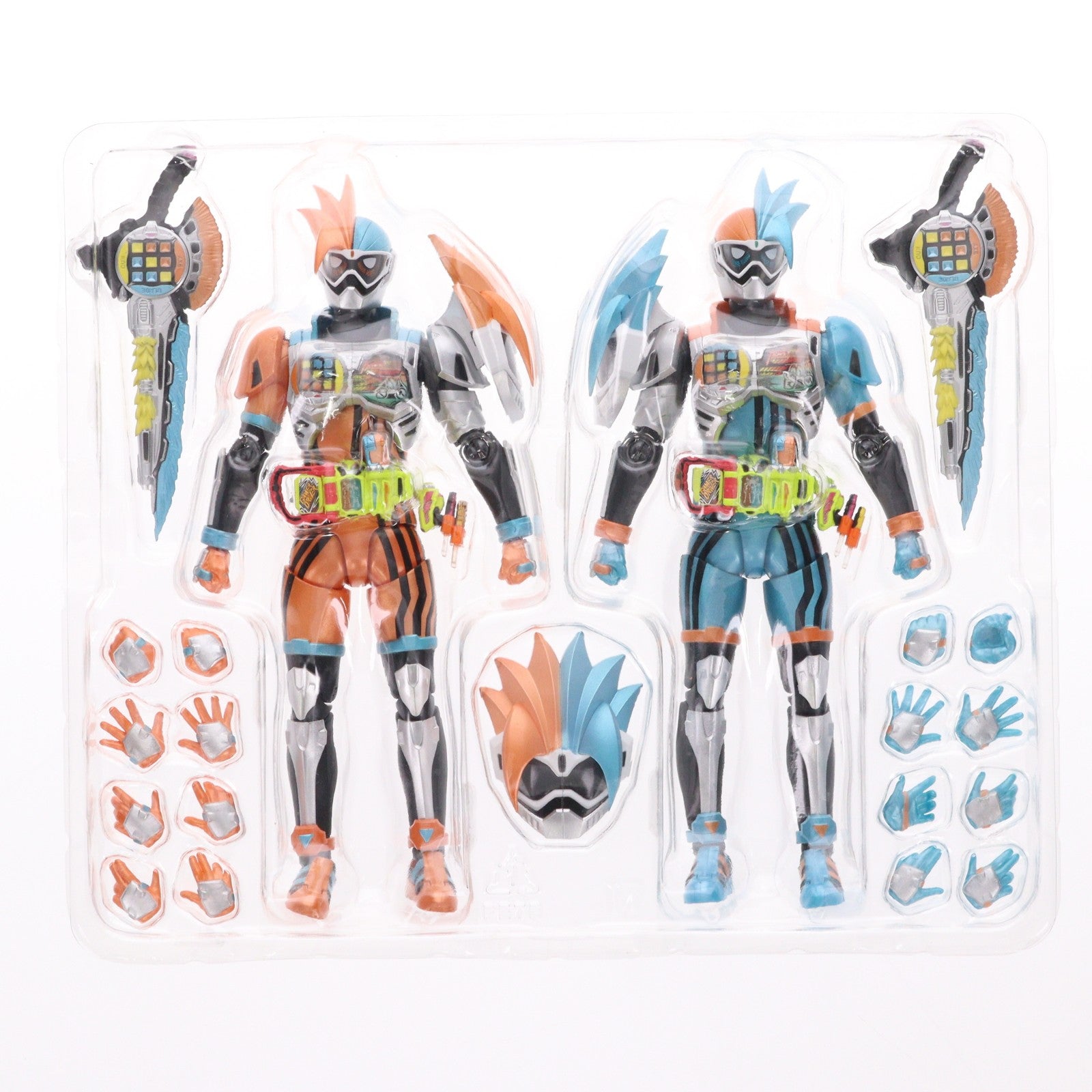 【中古即納】[FIG] 魂ウェブ商店限定 S.H.Figuarts(フィギュアーツ) 仮面ライダーエグゼイド ダブルアクションゲーマー レベルXX LRセット 完成品 可動フィギュア バンダイ(20171130)
