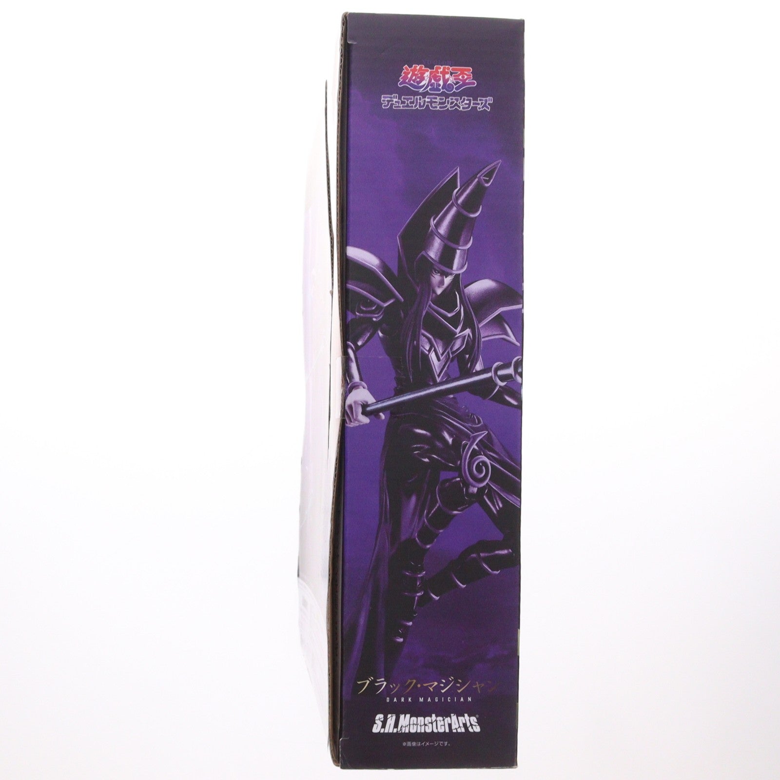 【中古即納】[FIG] S.H.MonsterArts(モンスターアーツ) ブラック・マジシャン 遊☆戯☆王デュエルモンスターズ 完成品 可動フィギュア バンダイスピリッツ(20250329)
