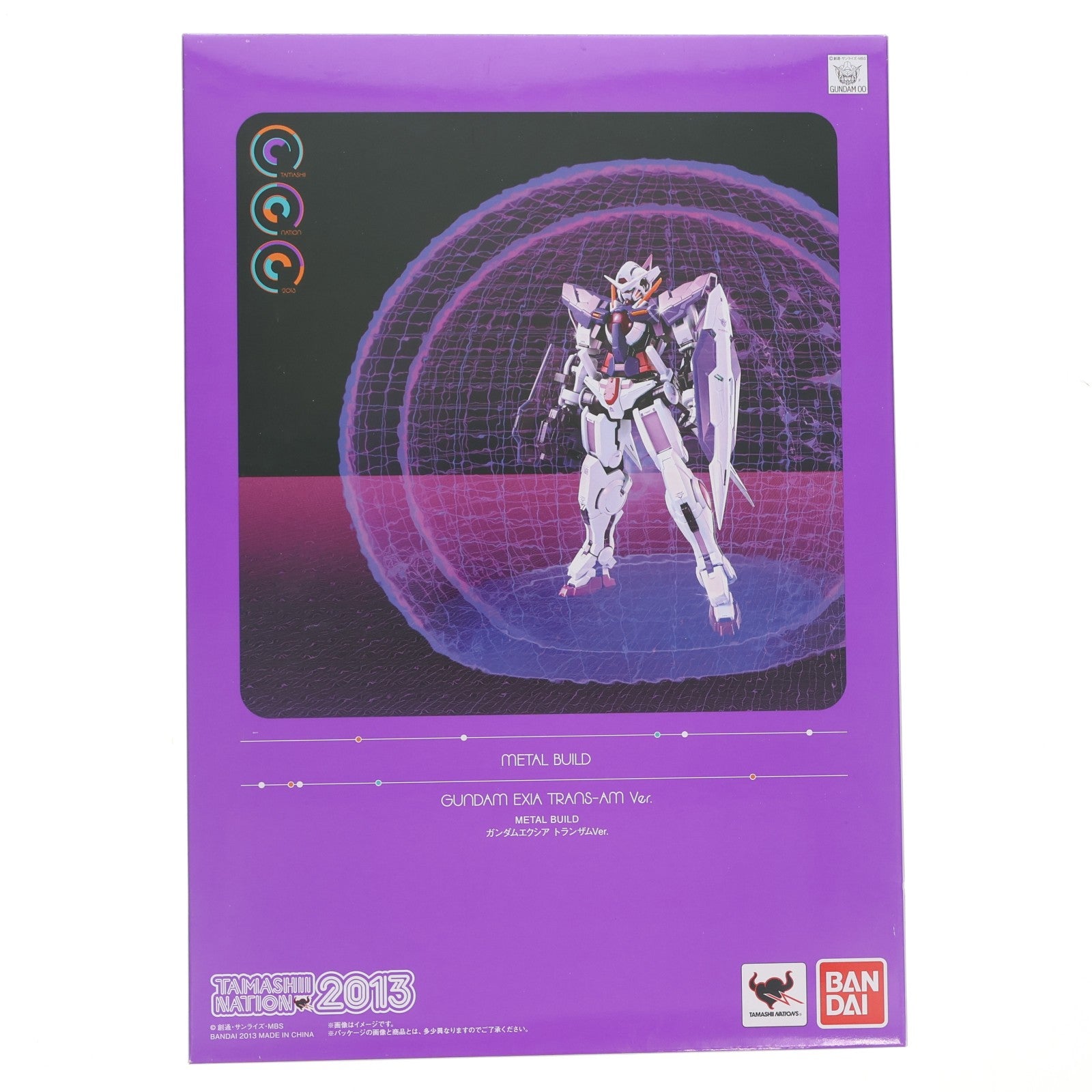 【中古即納】[FIG] METAL BUILD ガンダムエクシア トランザムVer. 機動戦士ガンダム00(ダブルオー) 完成品 可動フィギュア 魂ネイション2013&魂ウェブ商店限定 バンダイ(20131101)