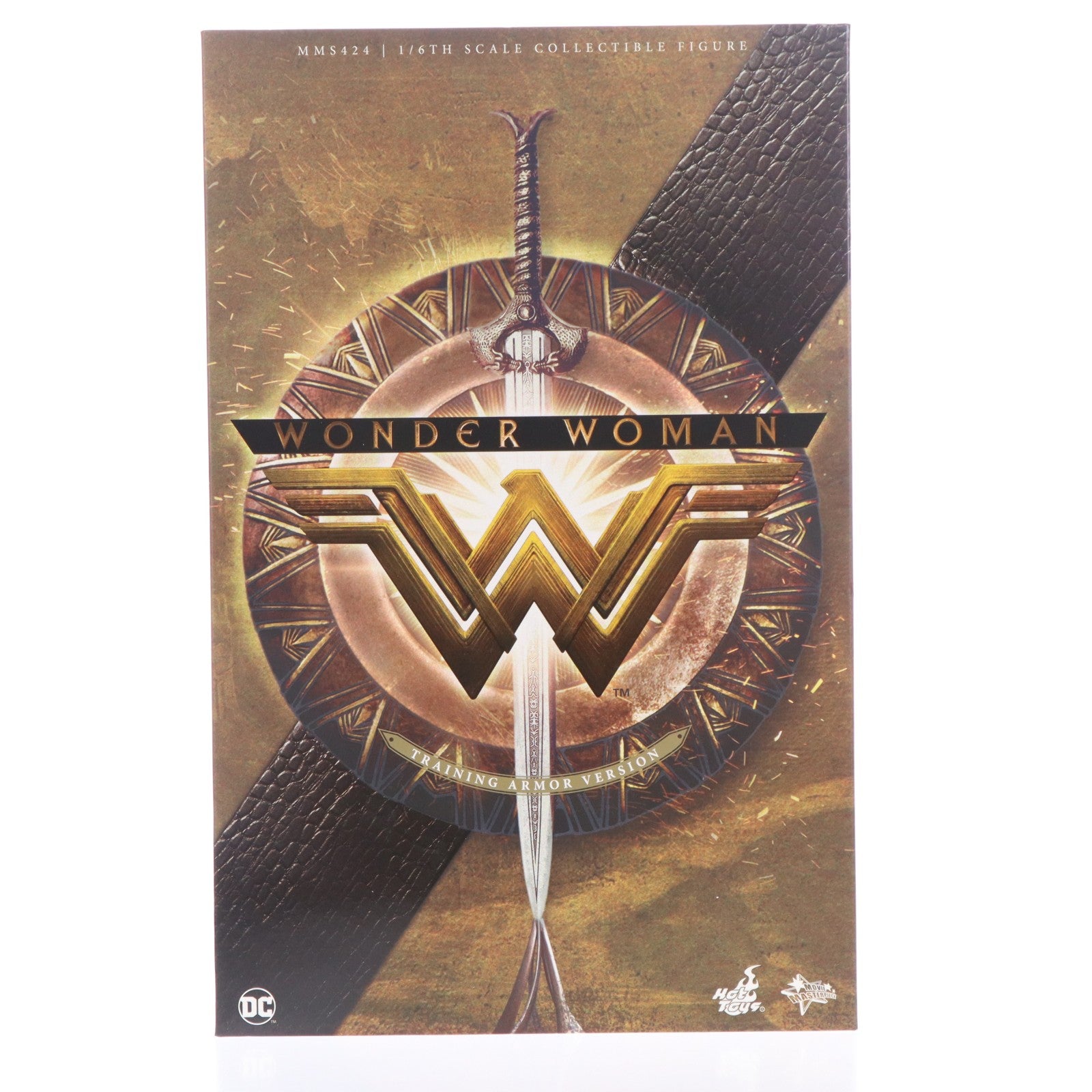 【中古即納】[FIG] ムービー・マスターピース ワンダーウーマン(トレーニング・アーマー版) 1/6 完成品 可動フィギュア(MM#424) ホットトイズ(20180901)