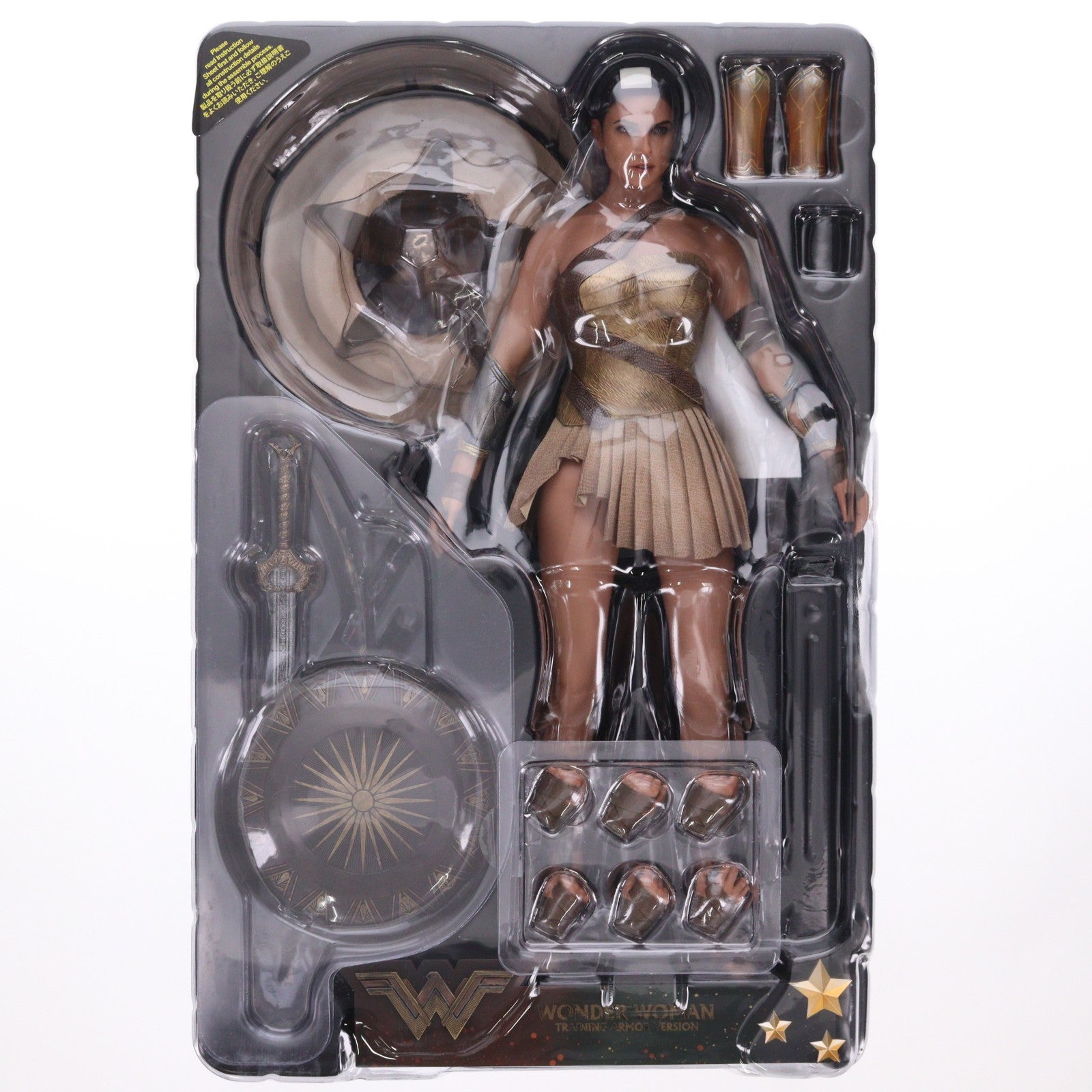 【中古即納】[FIG] ムービー・マスターピース ワンダーウーマン(トレーニング・アーマー版) 1/6 完成品 可動フィギュア(MM#424) ホットトイズ(20180901)