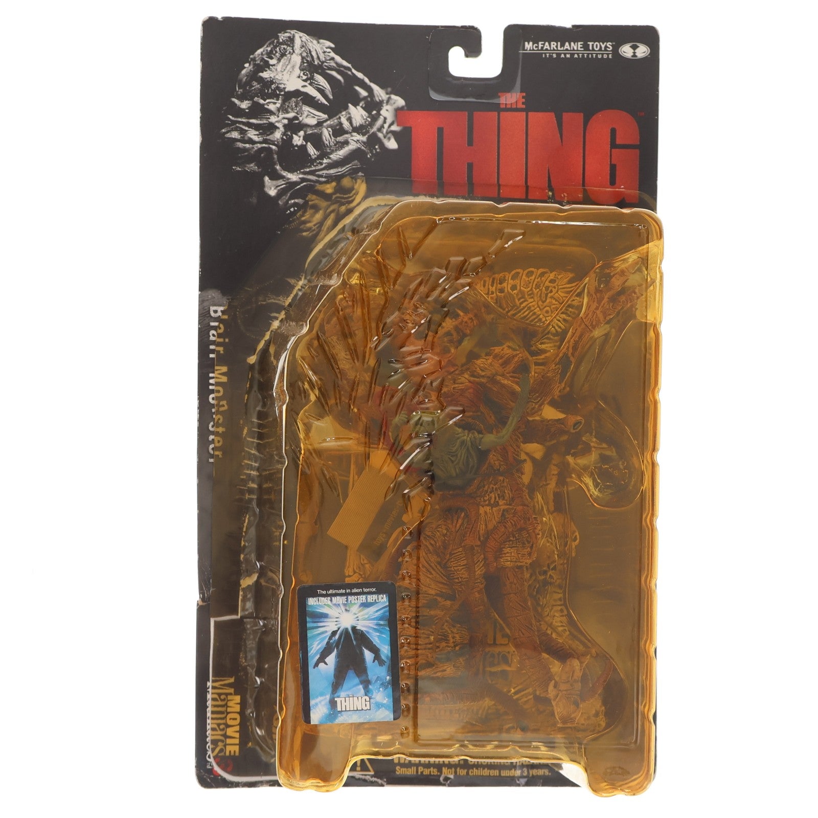 【中古即納】[FIG] ムービーマニアックス3 ブレアモンスター THE THING -遊星からの物体X- 完成品 可動アクション フィギュア マクファーレン・トイズ(19991231)