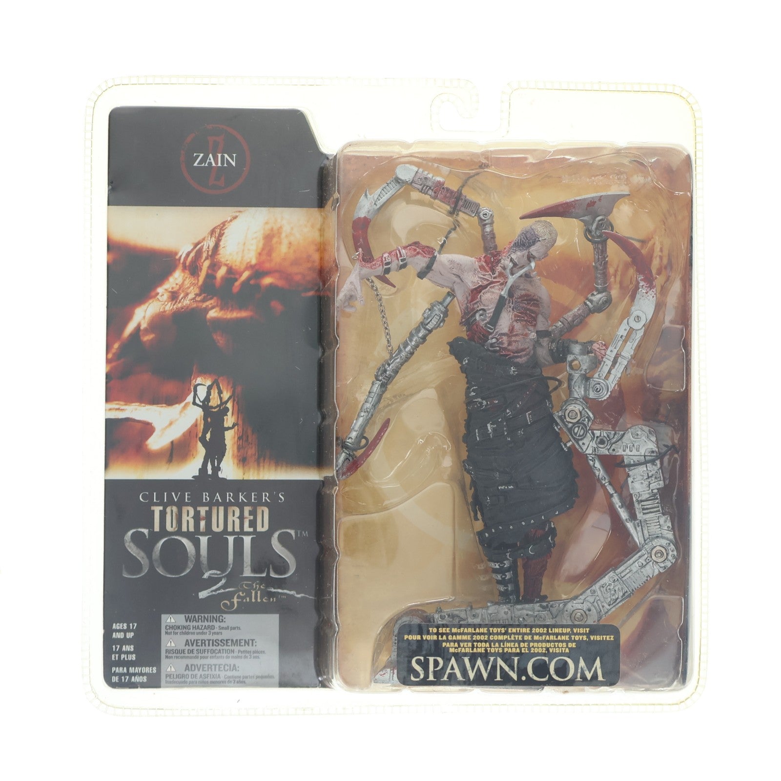 【中古即納】[FIG] ザイン CLIVE BARKER'S TORTURED SOULS 2(クライヴバーカーズ トーチャードソウル2) 完成品 可動フィギュア マクファーレン・トイズ(20021031)