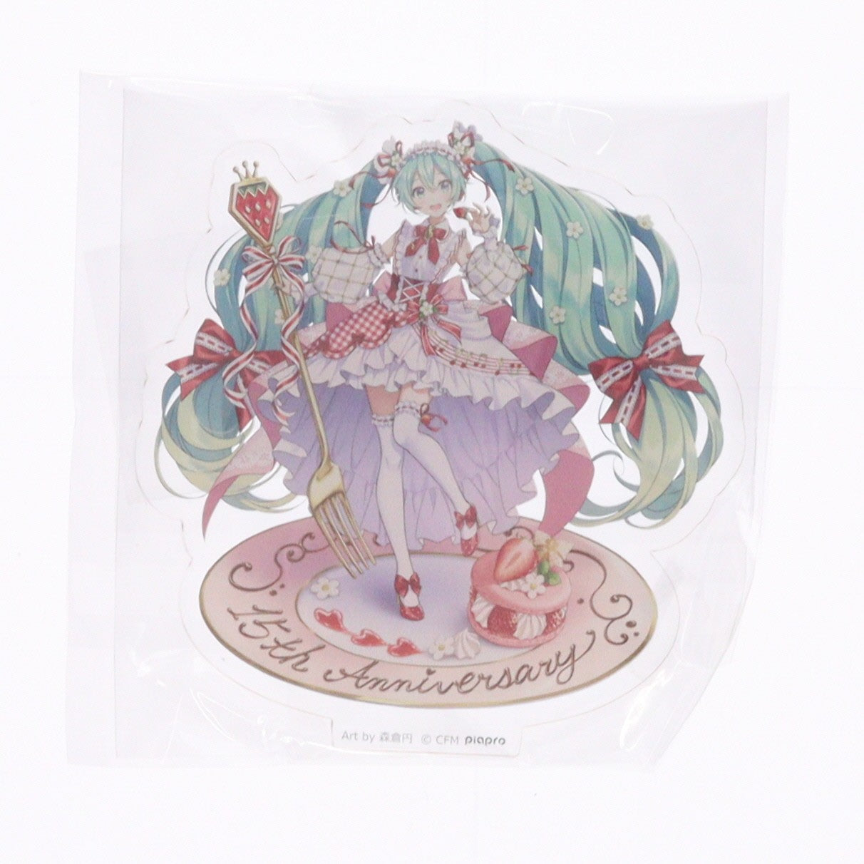 【中古即納】[FIG] (再販) アクリルスタンド付属 ねんどろいど 1939 初音ミク 15th Anniversary Ver. キャラクター・ボーカル・シリーズ01 初音ミク 完成品 可動フィギュア グッドスマイルカンパニー(20260120)