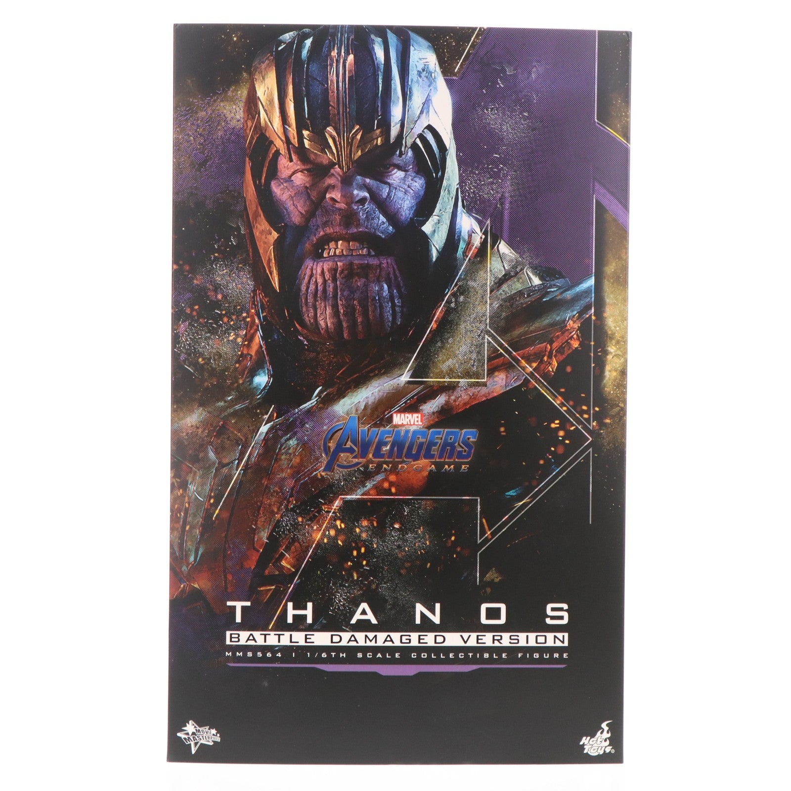 【中古即納】[FIG] ムービー・マスターピース サノス アベンジャーズ/エンドゲーム 1/6 完成品 アクションフィギュア(MMS564) ホットトイズ(20210915)