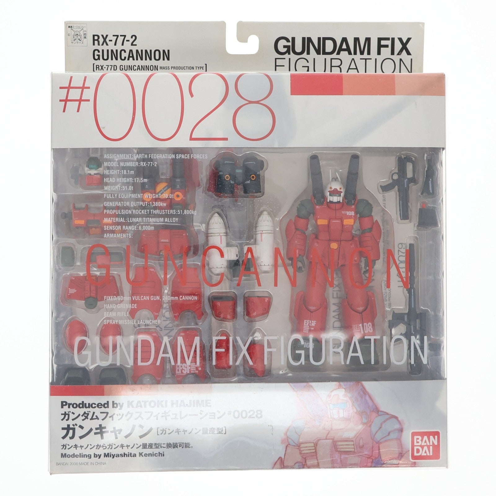 【中古即納】[FIG] GUNDAM FIX FIGURATION #0028 ガンキャノン 機動戦士ガンダム 完成品 可動フィギュア バンダイ(20060729)