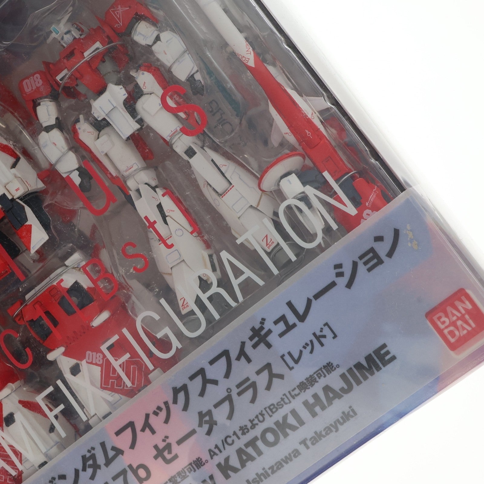 【中古即納】[FIG] GUNDAM FIX FIGURATION #0017-b Zplus(ゼータプラス) レッド ガンダム・センチネル 完成品 可動フィギュア バンダイ(20030928)