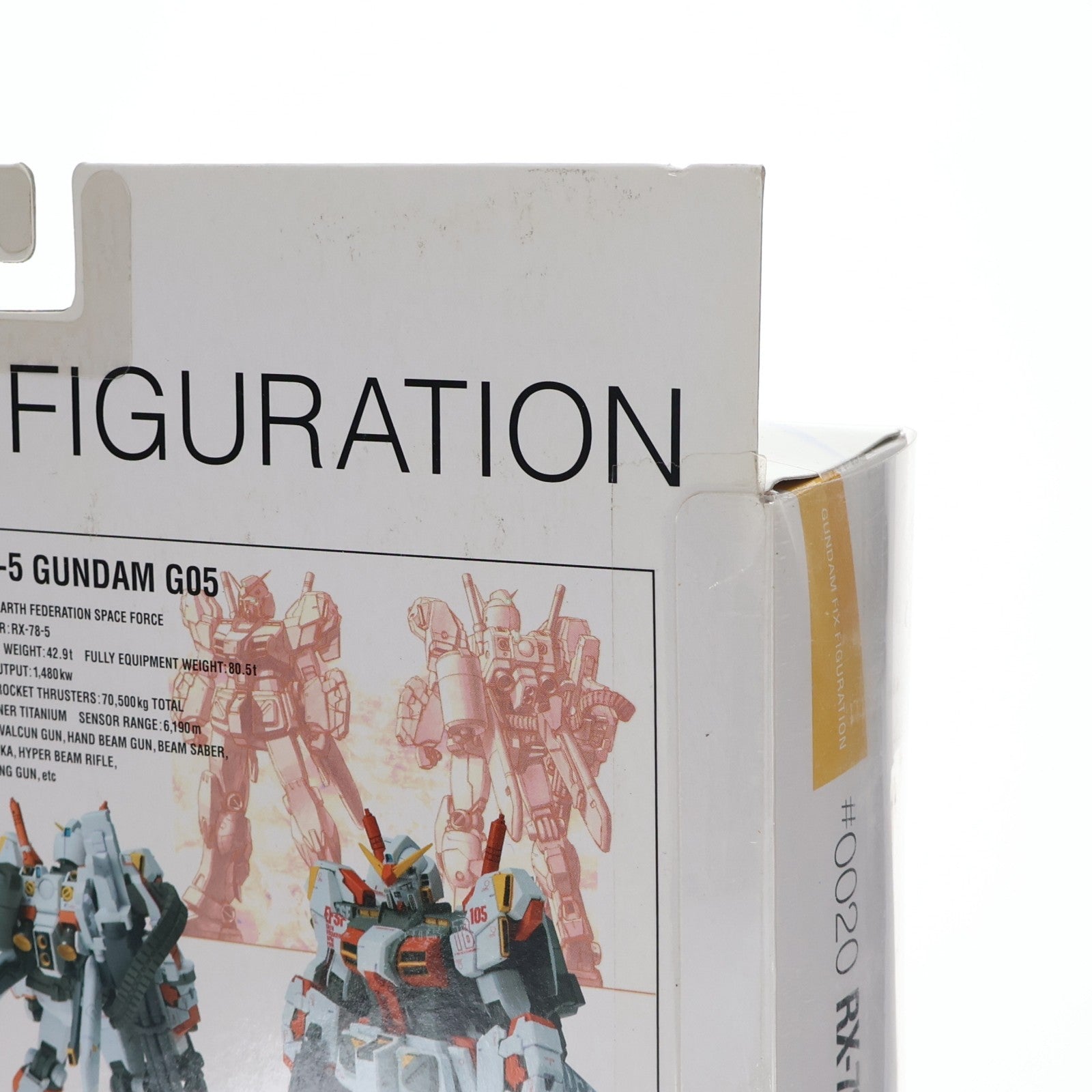 【中古即納】[FIG] GUNDAM FIX FIGURATION #0020 マドロック(ガンダム5号機) 機動戦士ガンダムMSV(モビルスーツバリエーション) 完成品 可動フィギュア バンダイ(20040530)