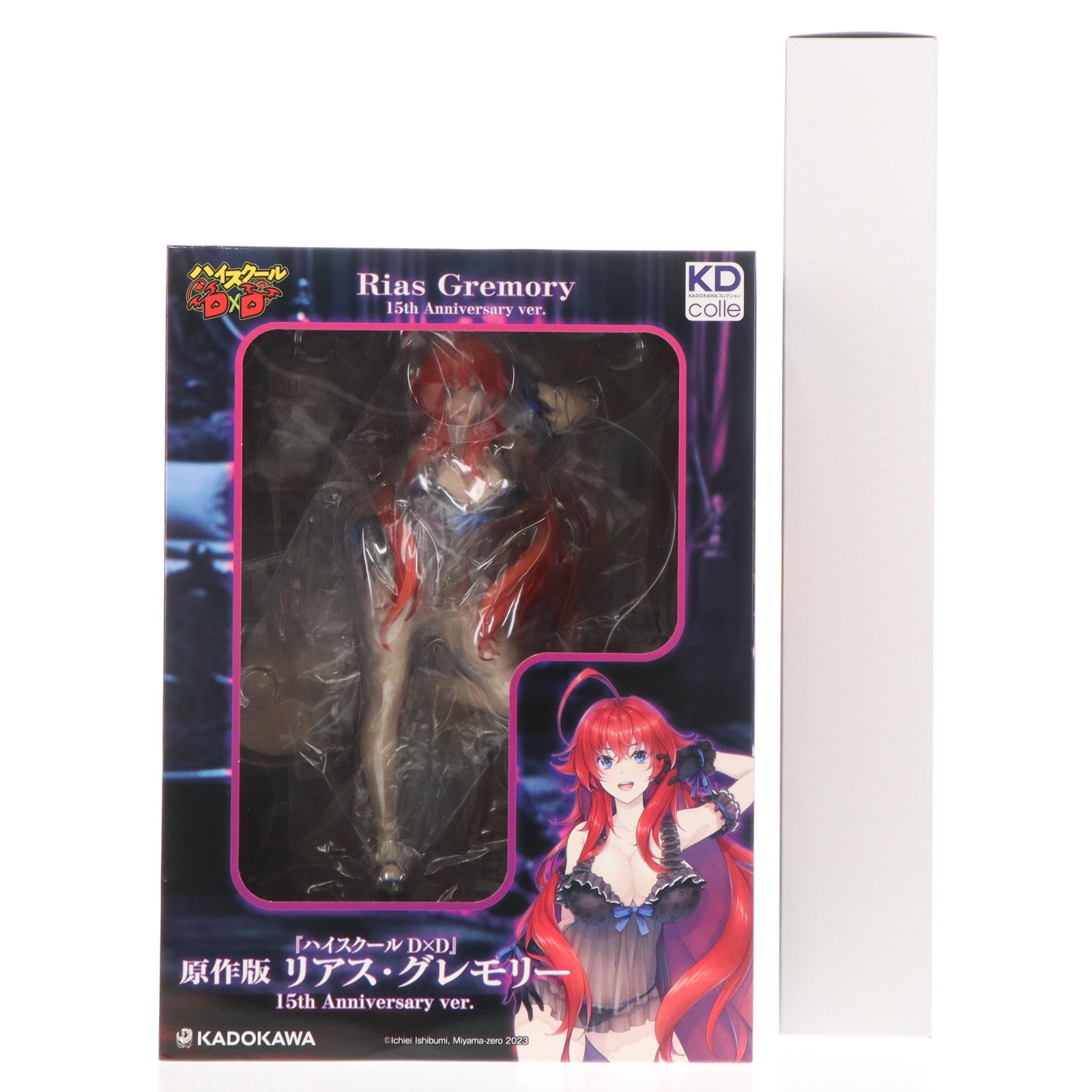 【中古即納】[FIG] あみあみ限定特典付属 Kdcolle 原作版 リアス・グレモリー 15th Anniversary ver. ハイスクールD×D 1/6.5 完成品 フィギュア KADOKAWA(カドカワ)(20250331)