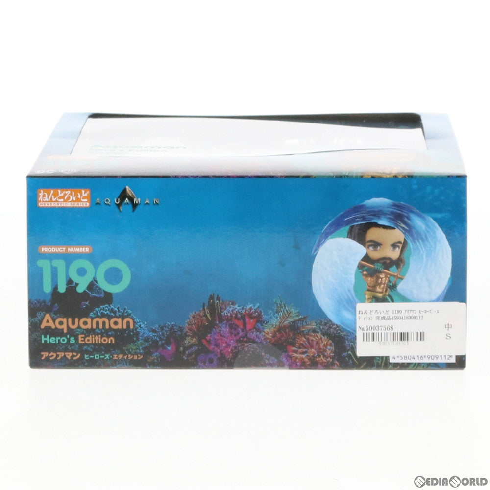 【中古即納】[FIG] ねんどろいど 1190 アクアマン ヒーローズ・エディション 完成品 可動フィギュア グッドスマイルカンパニー(20200126)