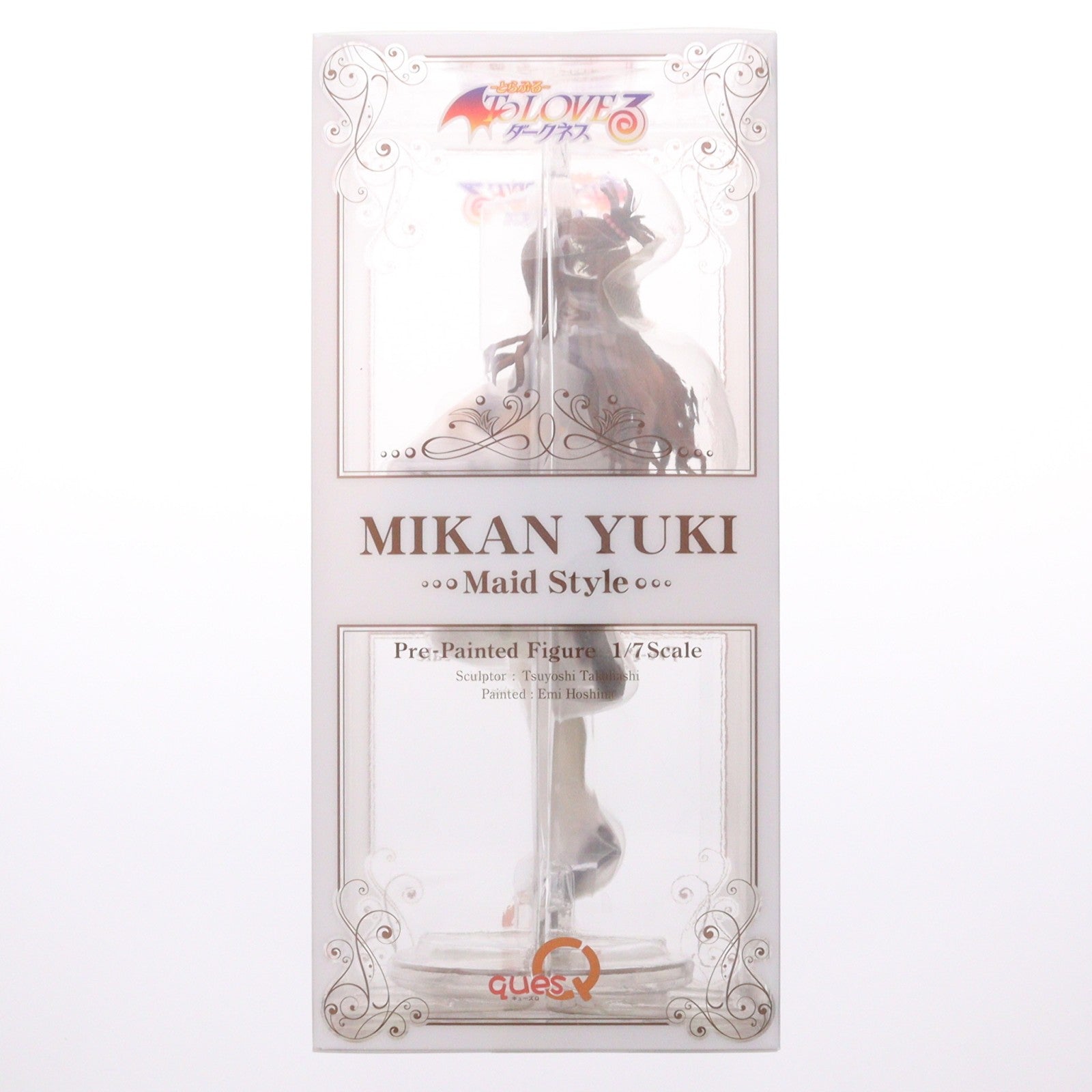【中古即納】[FIG] 結城美柑(ゆうきみかん) メイドStyle To LOVEる-とらぶる- ダークネス 1/7 完成品 フィギュア キューズQ(20211130)