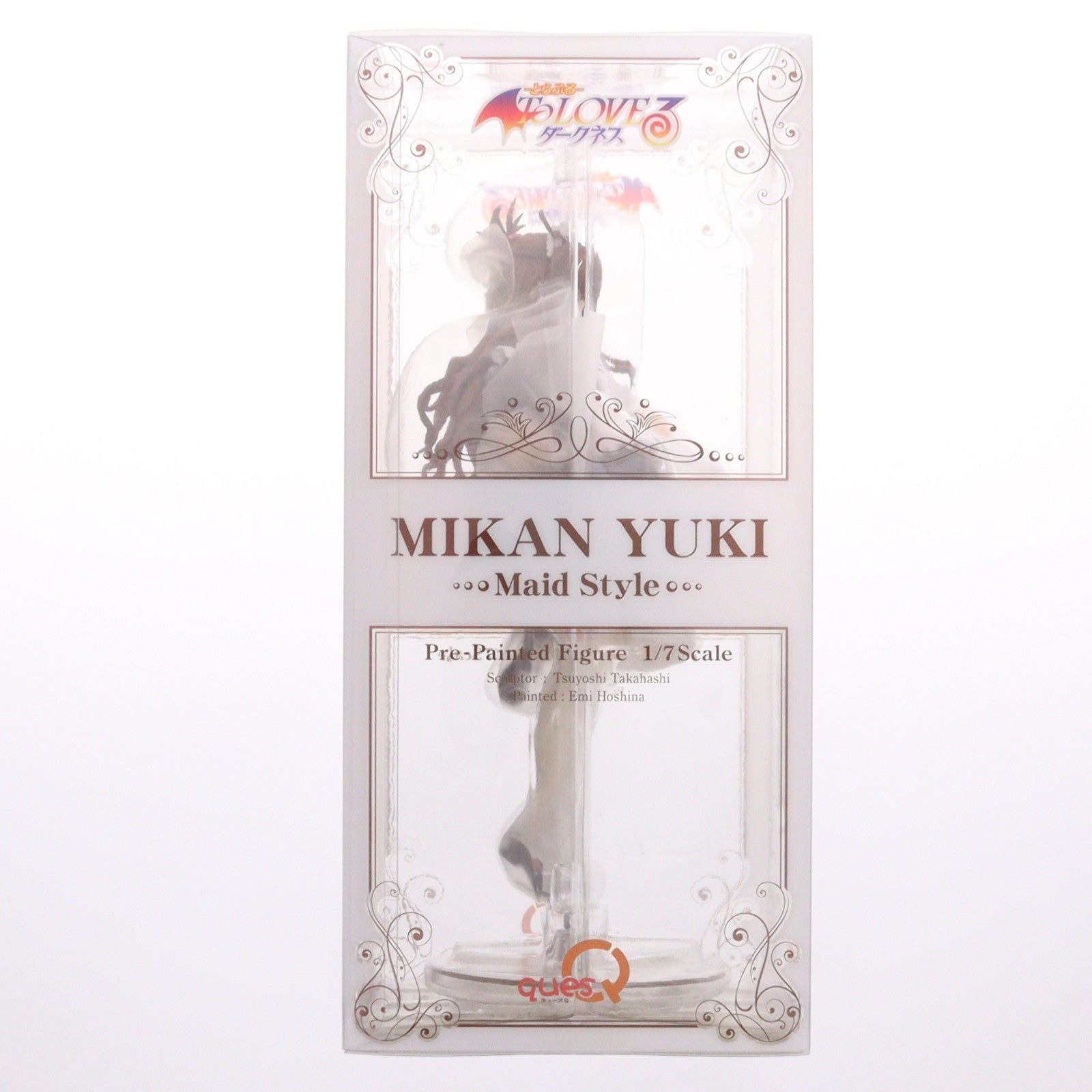 【中古即納】[FIG] 結城美柑(ゆうきみかん) メイドStyle To LOVEる-とらぶる- ダークネス 1/7 完成品 フィギュア キューズQ(20211130)