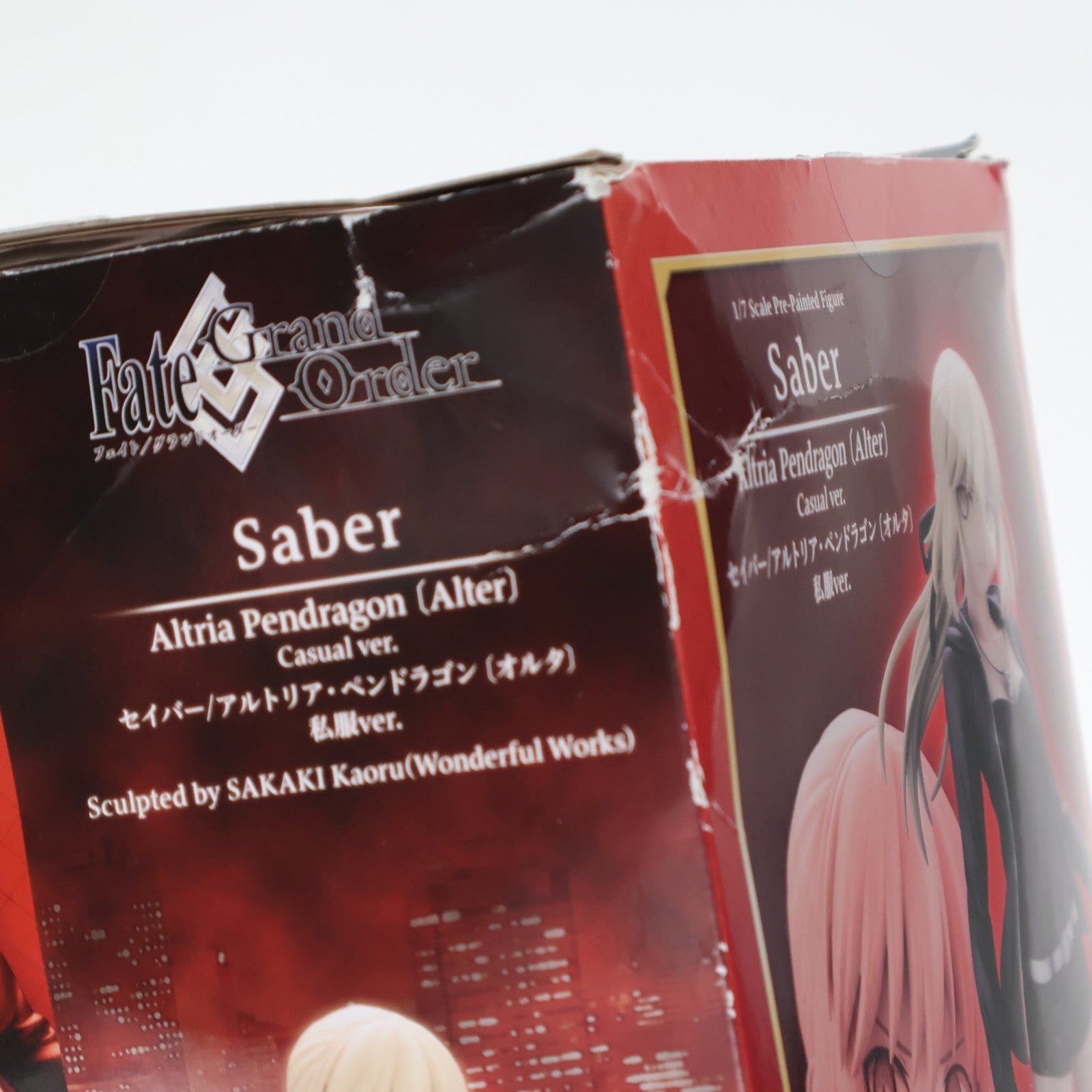 【中古即納】[FIG] コトブキヤショップ限定特典付属 セイバー/アルトリア・ペンドラゴン[オルタ] 私服ver. Fate/Grand Order(フェイト/グランドオーダー) 1/7 完成品 フィギュア(PP745) コトブキヤ(20181118)