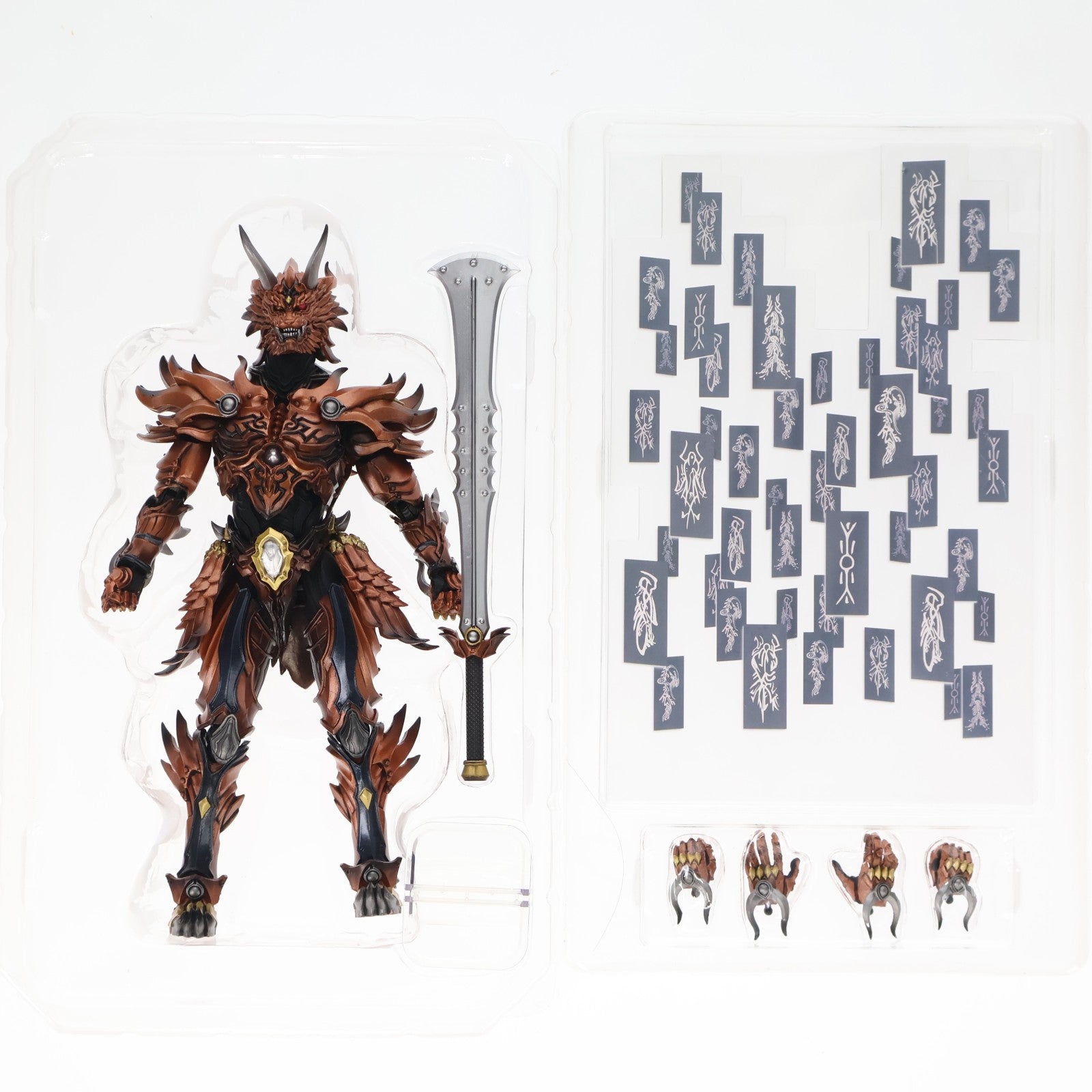 【中古即納】[FIG] 魂ウェブ商店限定 魔戒可動 邪骨騎士 ギル 牙狼-GARO-(ガロ) -魔戒ノ花- 完成品 可動フィギュア バンダイ(20151231)