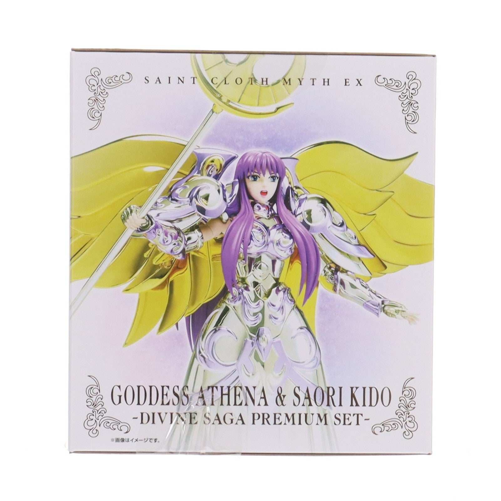 【中古即納】[FIG] 聖闘士聖衣神話EX 女神アテナ&城戸沙織(きどさおり) -ディバインサーガプレミアムセット- 聖闘士星矢 完成品 可動フィギュア バンダイスピリッツ(20231223)
