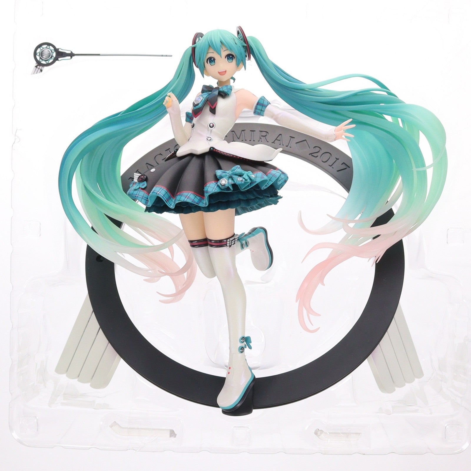 【中古即納】[FIG] 初音ミク「マジカルミライ 2017」Ver. キャラクターボーカルシリーズ01 初音ミク 1/7 完成品 フィギュア マジカルミライ2017&F:NEX&あみあみ限定(AMU-FNX101) フリュー(20180228)