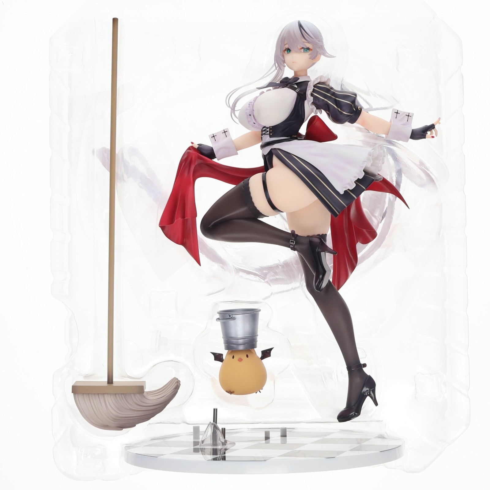 【中古即納】[FIG] テューリンゲン 月下の大掃除 アズールレーン 1/7 完成品 フィギュア 一部店舗&オンラインショップ限定 Phat!(ファット・カンパニー)(20260131)