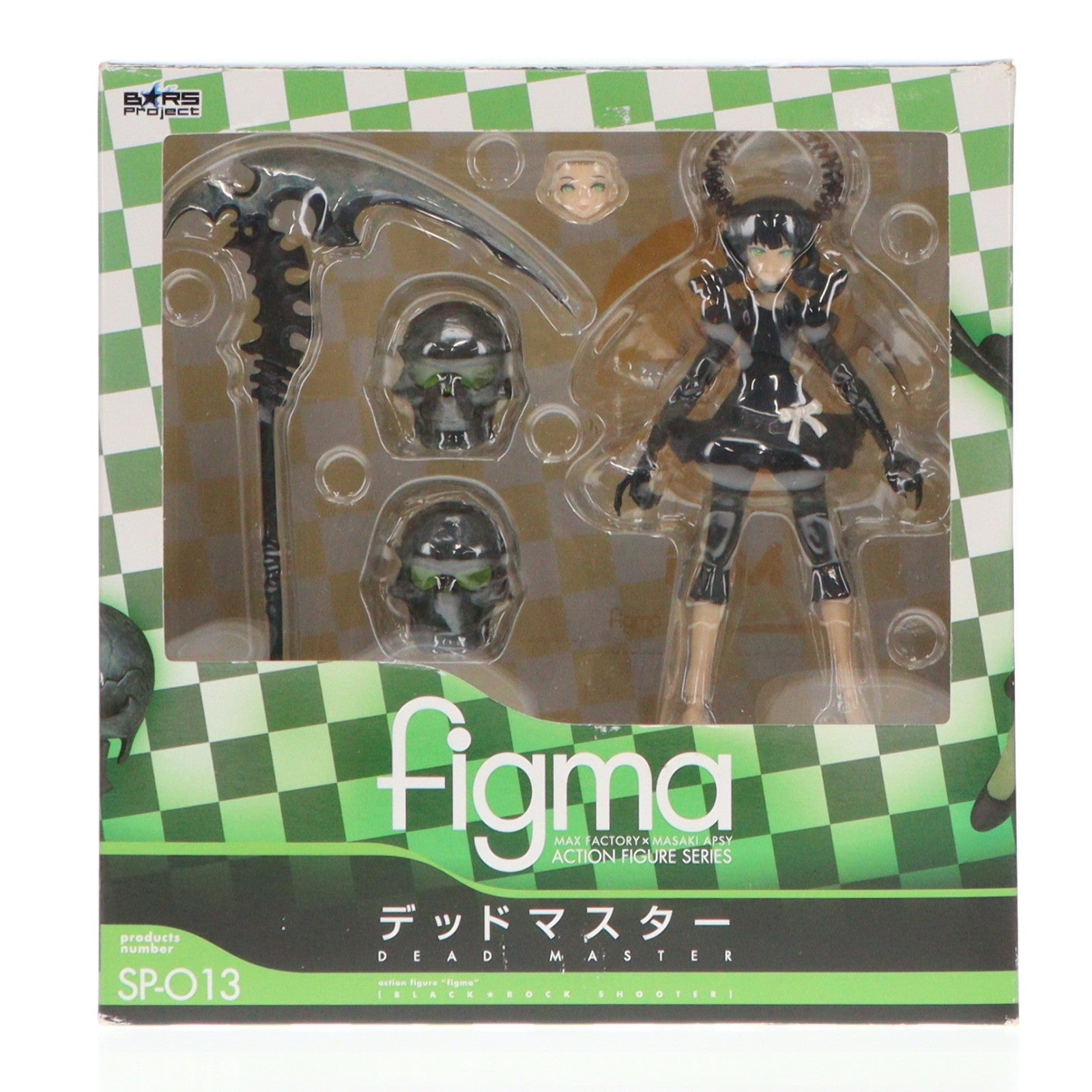 【中古即納】[FIG] figma(フィグマ) SP-013 デッドマスター ブラック★ロックシューター 完成品 可動フィギュア マックスファクトリー(20101022)