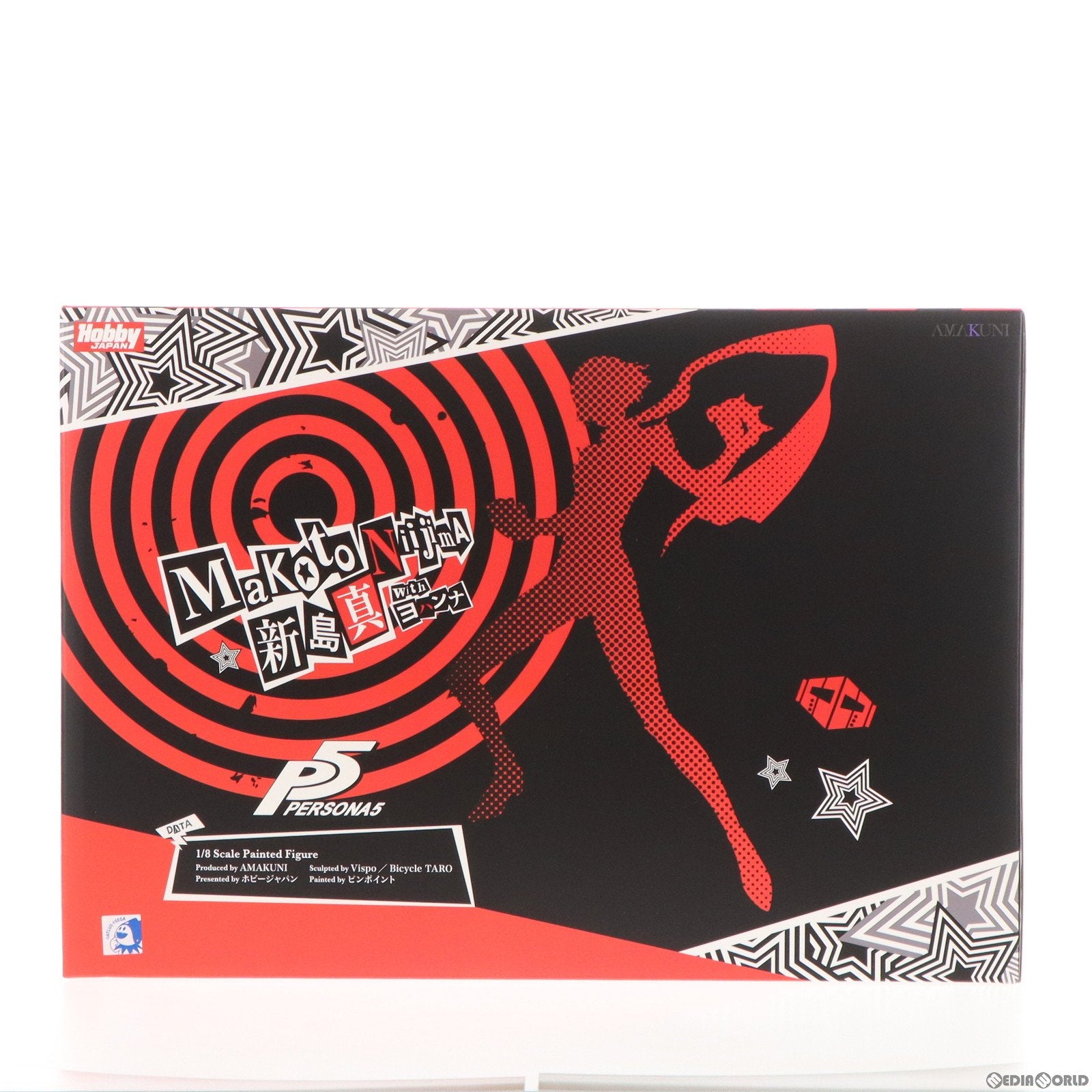 【中古即納】[FIG] (再販) 新島真(にいじままこと) 怪盗 Ver. With ヨハンナ ペルソナ5 1/8 完成品 フィギュア ホビージャパンオンラインショップ&ポストホビー厚木店限定 ホビージャパン/AMAKUNI(アマクニ)(20240405)