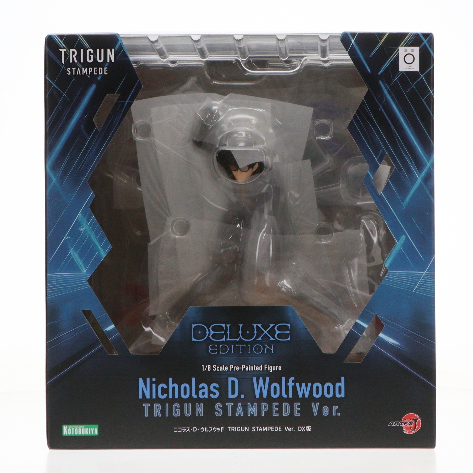 【中古即納】[FIG] コトブキヤショップ限定特典付属 ARTFX J ニコラス・D・ウルフウッド TRIGUN STAMPEDE(トライガン・スタンピード) Ver. DX版 1/8 完成品 フィギュア(PV273) コトブキヤ(20251224)