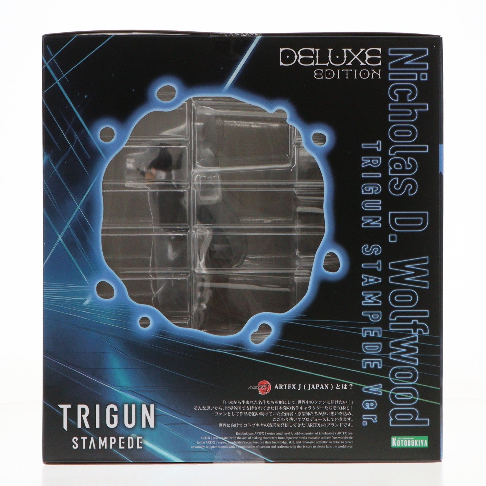 【中古即納】[FIG] コトブキヤショップ限定特典付属 ARTFX J ニコラス・D・ウルフウッド TRIGUN STAMPEDE(トライガン・スタンピード) Ver. DX版 1/8 完成品 フィギュア(PV273) コトブキヤ(20251224)