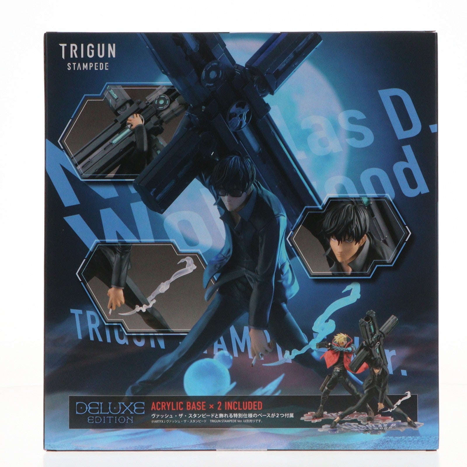【中古即納】[FIG] コトブキヤショップ限定特典付属 ARTFX J ニコラス・D・ウルフウッド TRIGUN STAMPEDE(トライガン・スタンピード) Ver. DX版 1/8 完成品 フィギュア(PV273) コトブキヤ(20251224)