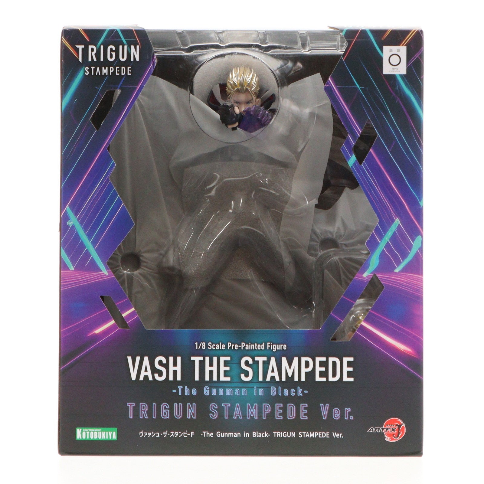 【中古即納】[FIG] ARTFX J ヴァッシュ・ザ・スタンピード -The Gunman in Black- TRIGUN STAMPEDE(トライガン・スタンピード) Ver. 1/8 完成品 フィギュア TOHO animation STORE&コトブキヤショップ限定(PV272) コトブキヤ(20250616)