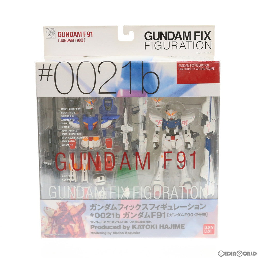 【中古即納】[FIG] GUNDAM FIX FIGURATION #0021b ガンダムF91[ガンダムF90・2号機] 機動戦士ガンダムF91 完成品 可動フィギュア バンダイ(20040829)